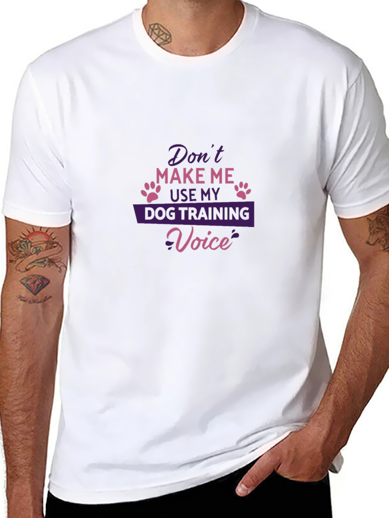 Dog Training Voice Graphic Tee