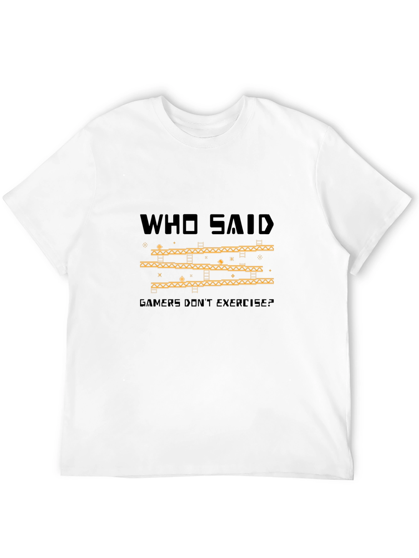 Gamer Exercise Black T-Shirt
