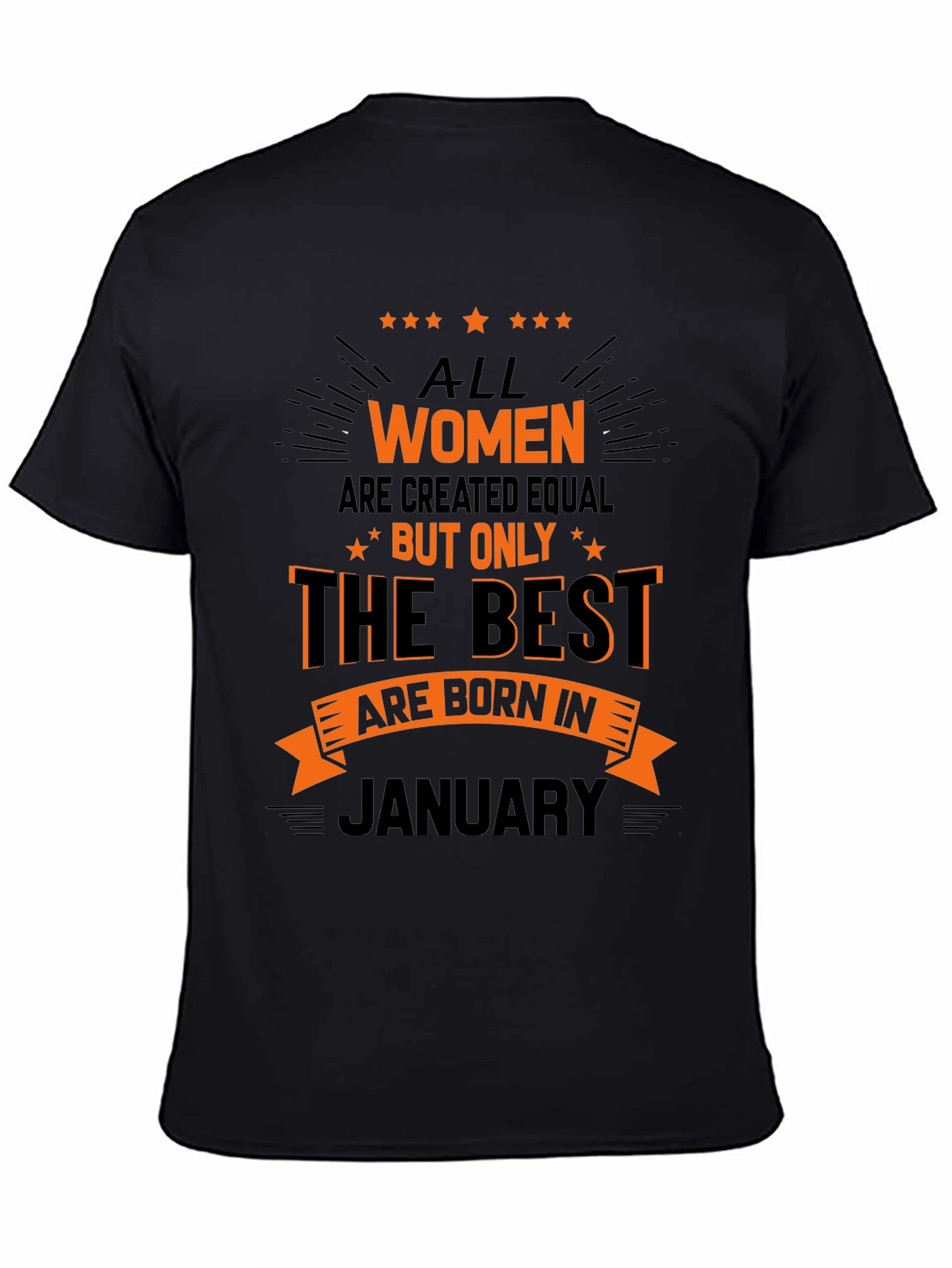 All Women Born in January T-Shirt