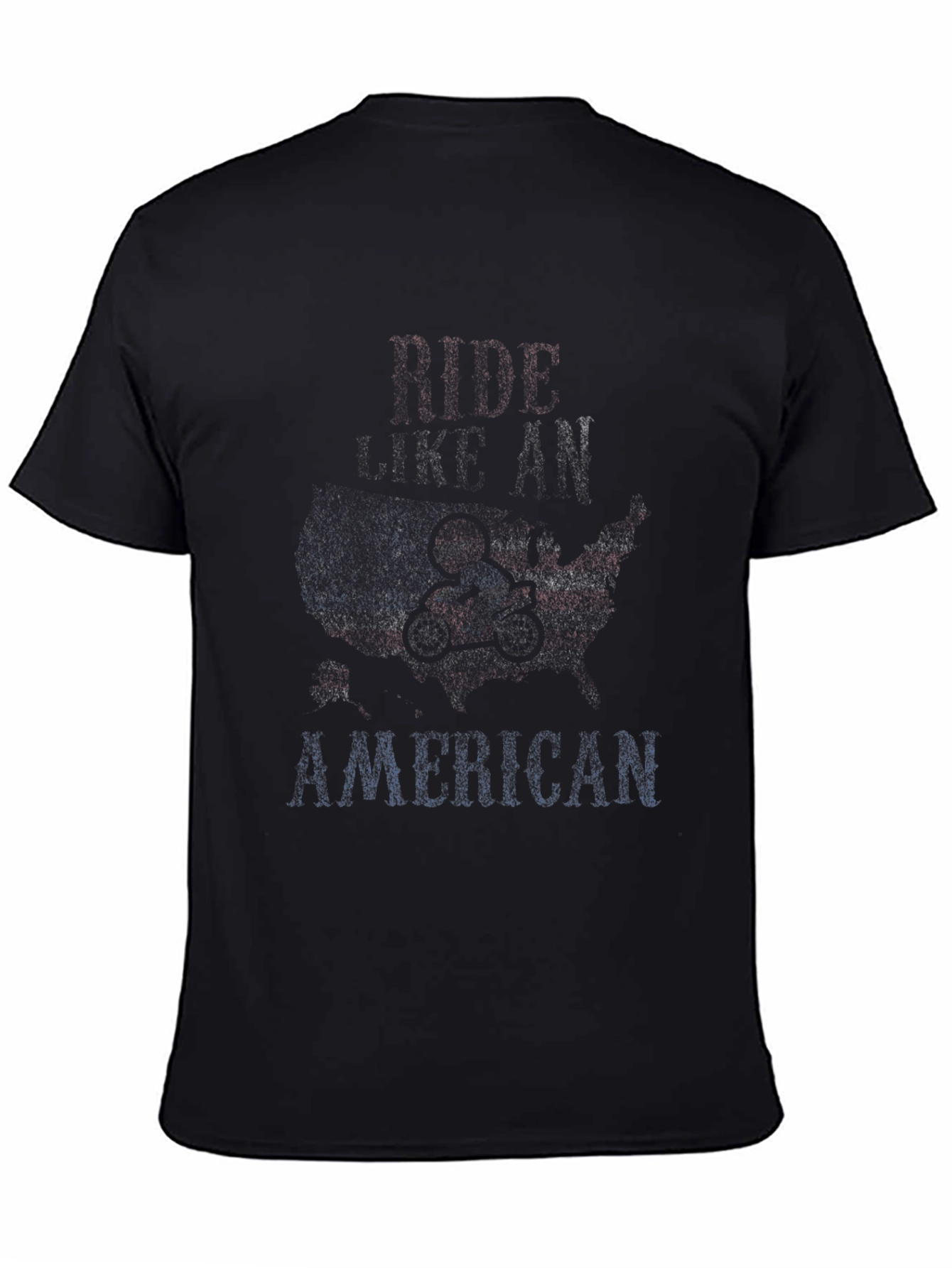 Ride Like an American Patriotic T-Shirt