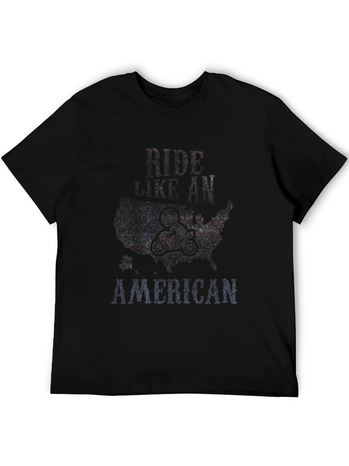 Ride Like an American Patriotic T-Shirt