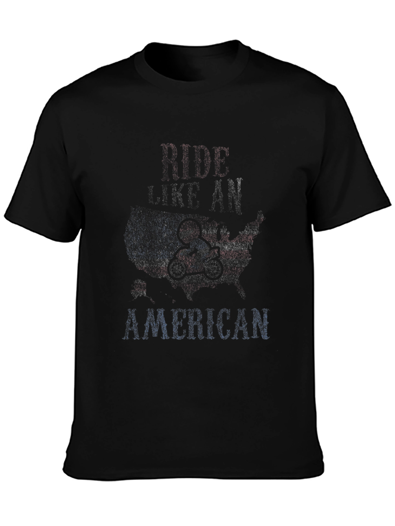 Ride Like an American Patriotic T-Shirt