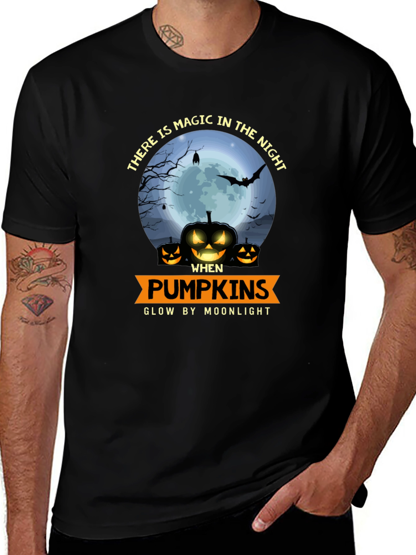 Halloween Magic Pumpkin T-Shirt