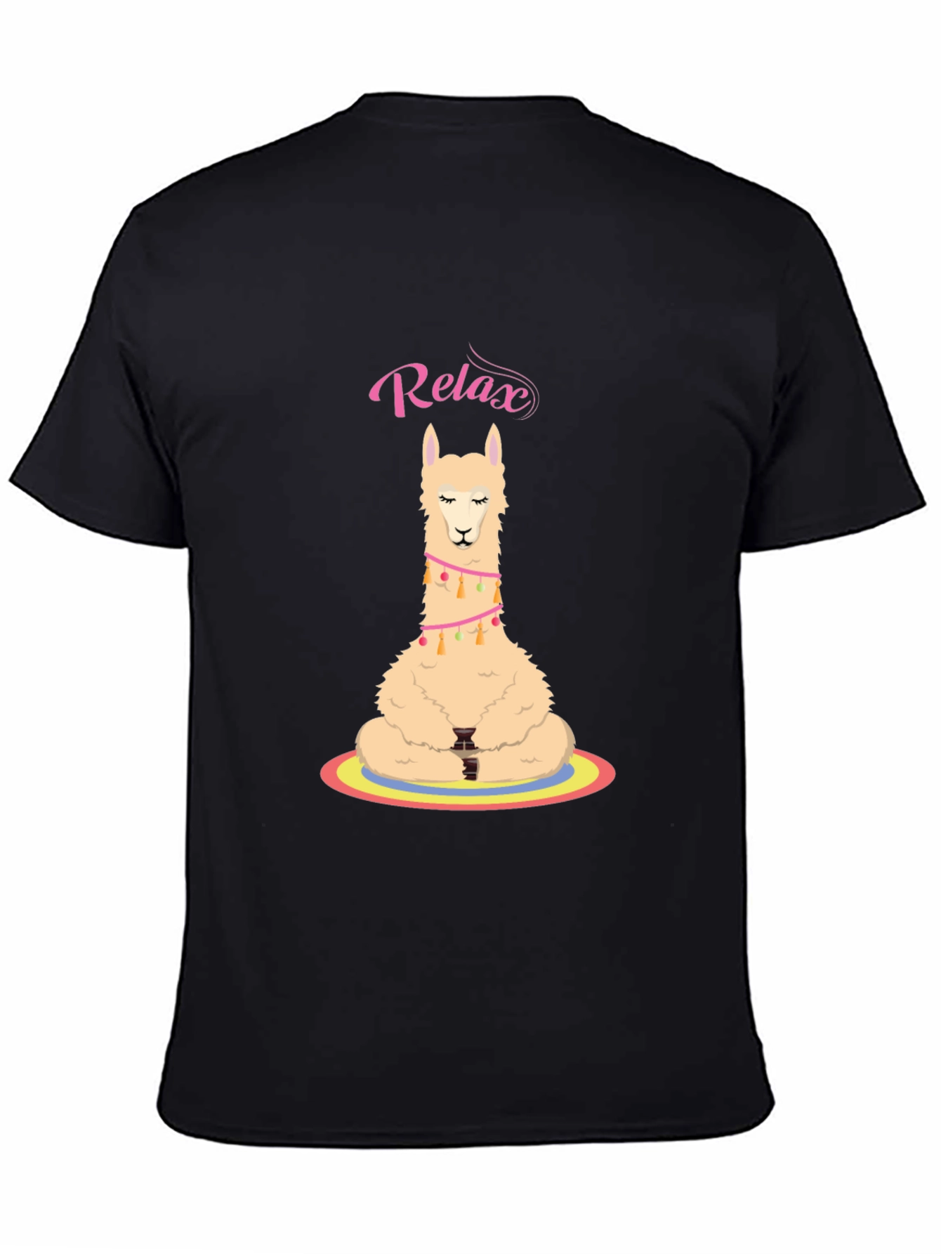 Relax Llama Meditation T-Shirt - Funny Yoga Shirt