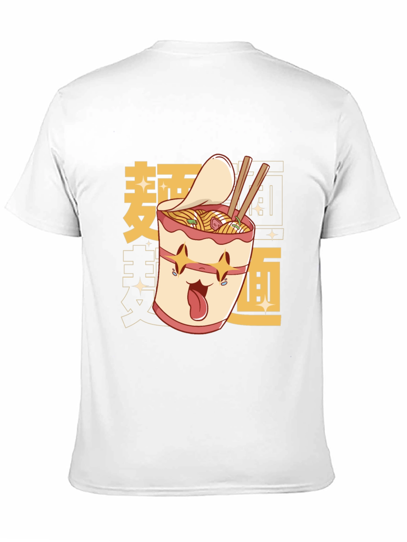 Ramen Lover Graphic Tee -  Comfortable Black T-Shirt
