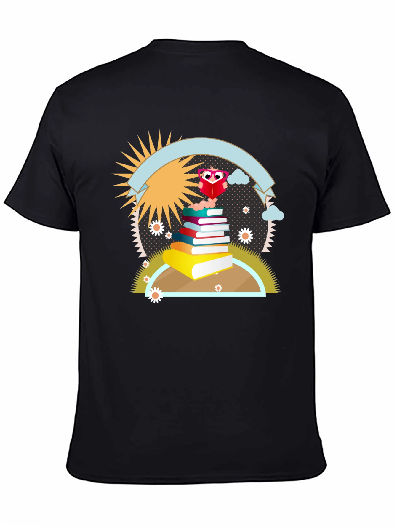 Owl Reading T-Shirt - Book Lover Apparel