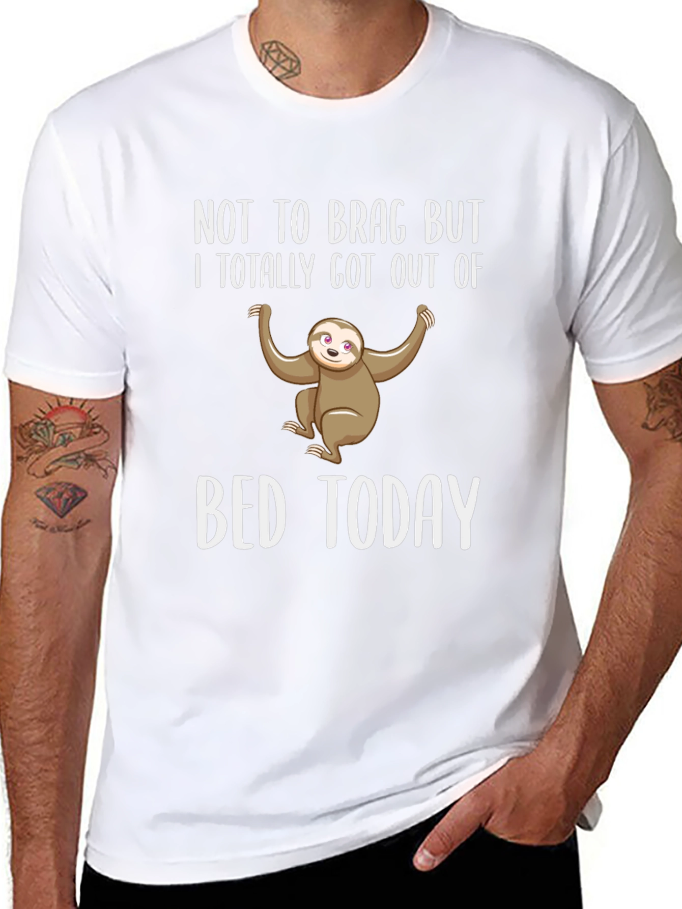 Sloth Not To Brag T-Shirt