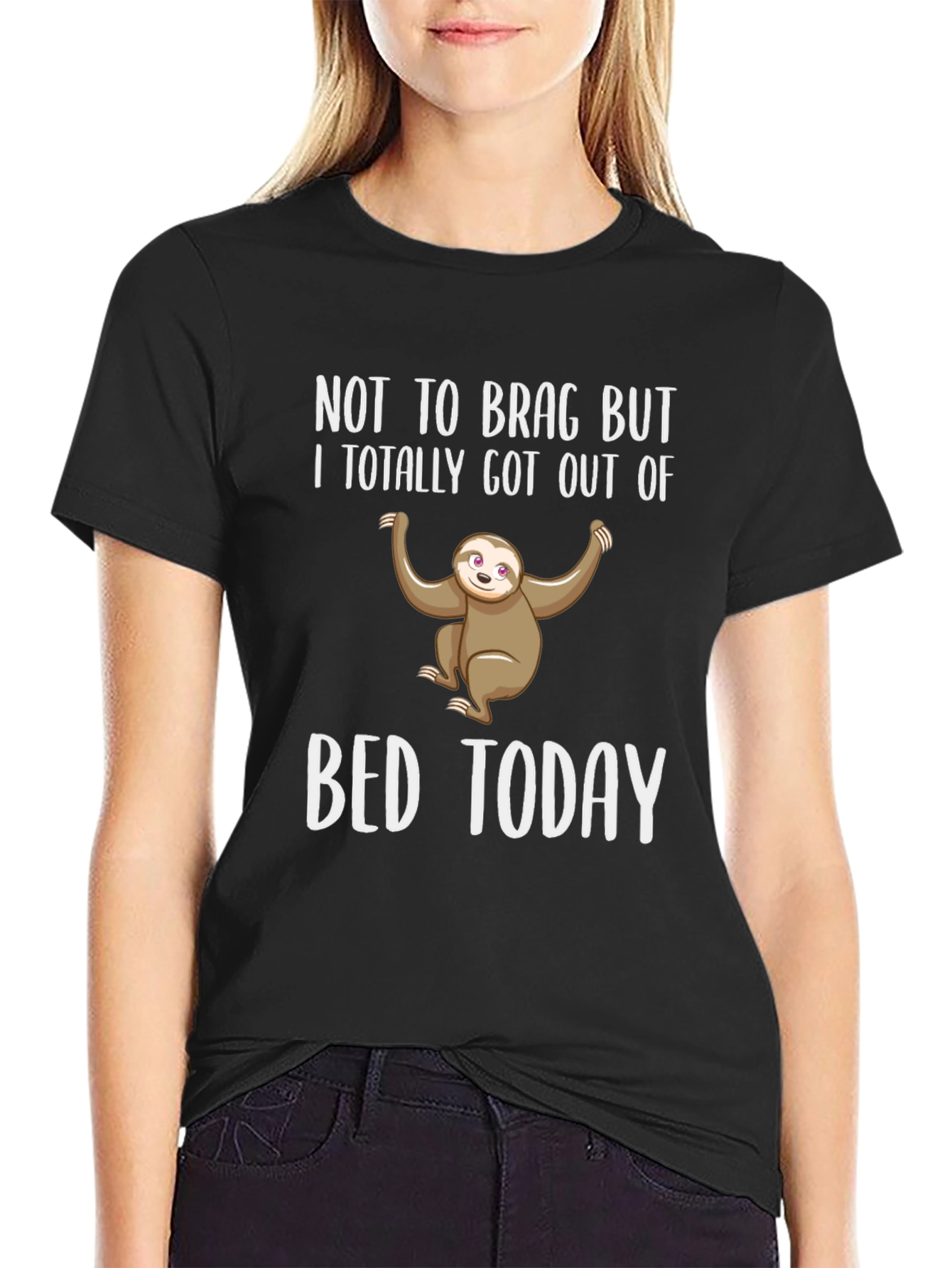 Sloth Not To Brag T-Shirt