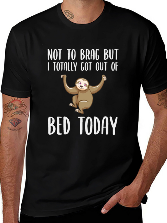 Sloth Not To Brag T-Shirt