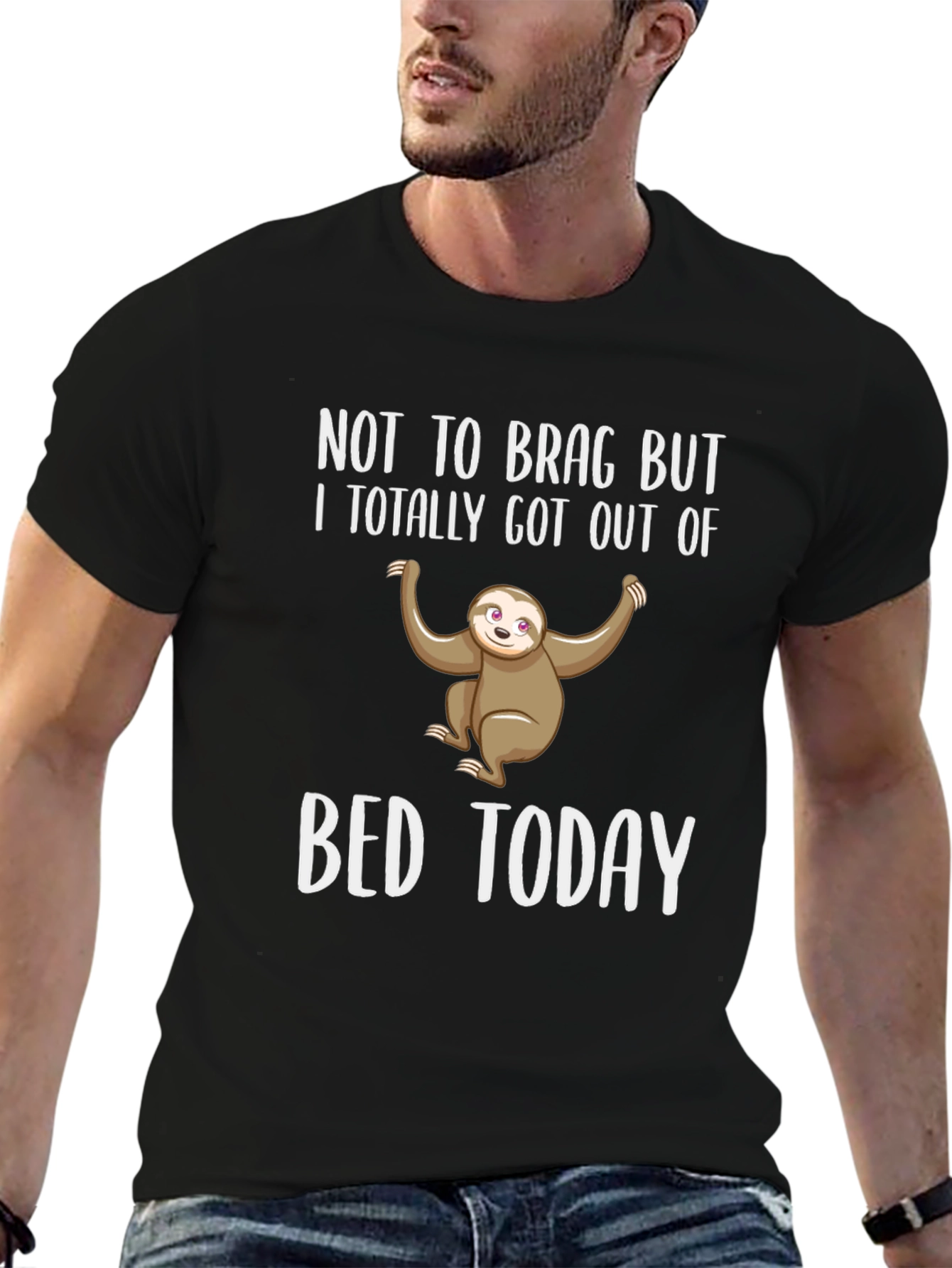 Sloth Not To Brag T-Shirt