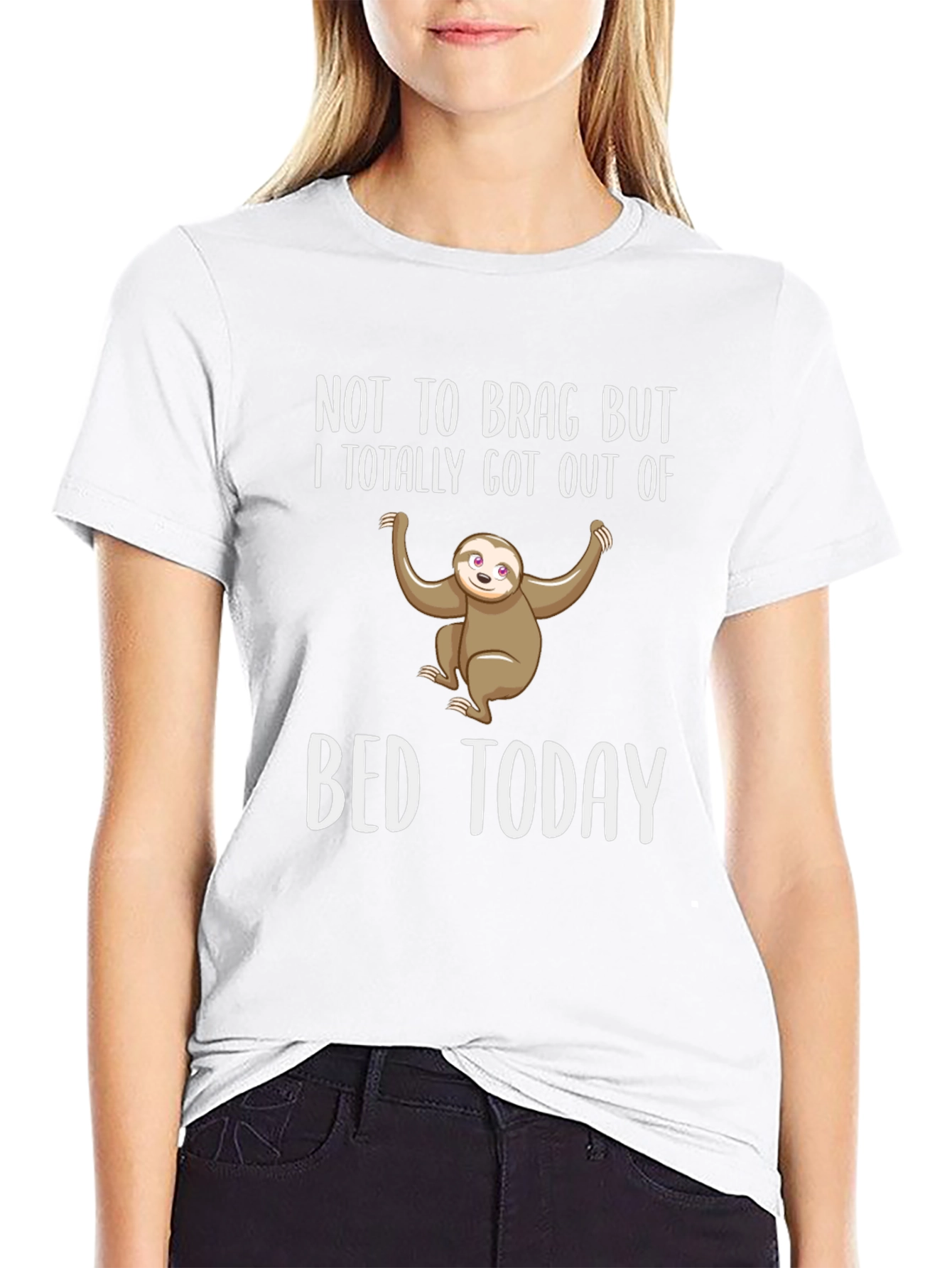 Sloth Not To Brag T-Shirt