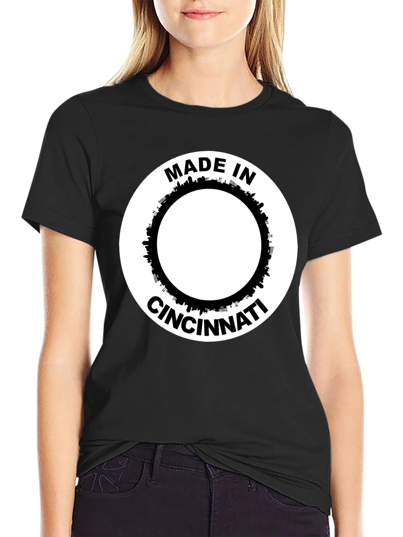 Cincinnati Skyline T-Shirt - City Pride Tee