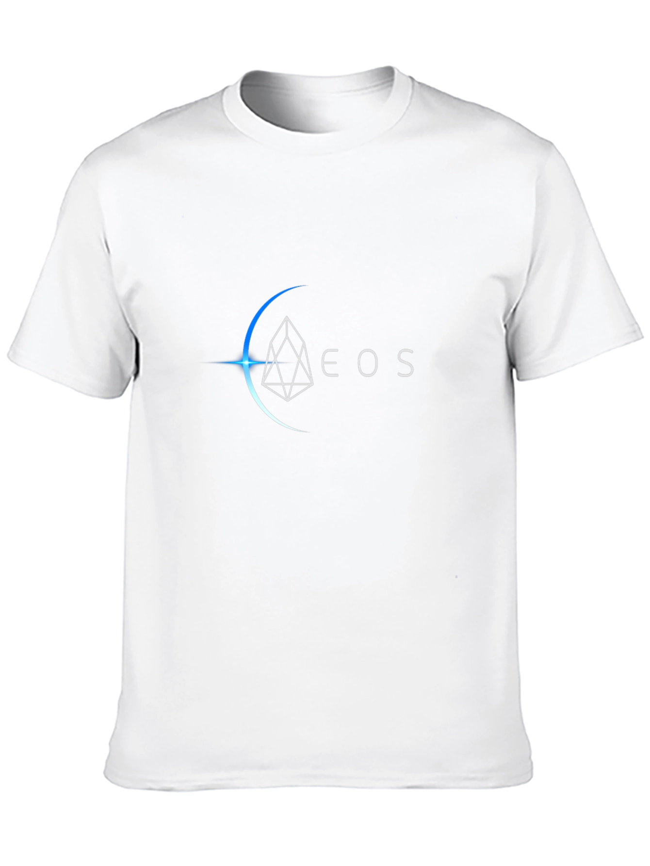 EOS Crypto Black T-Shirt - Blockchain Design