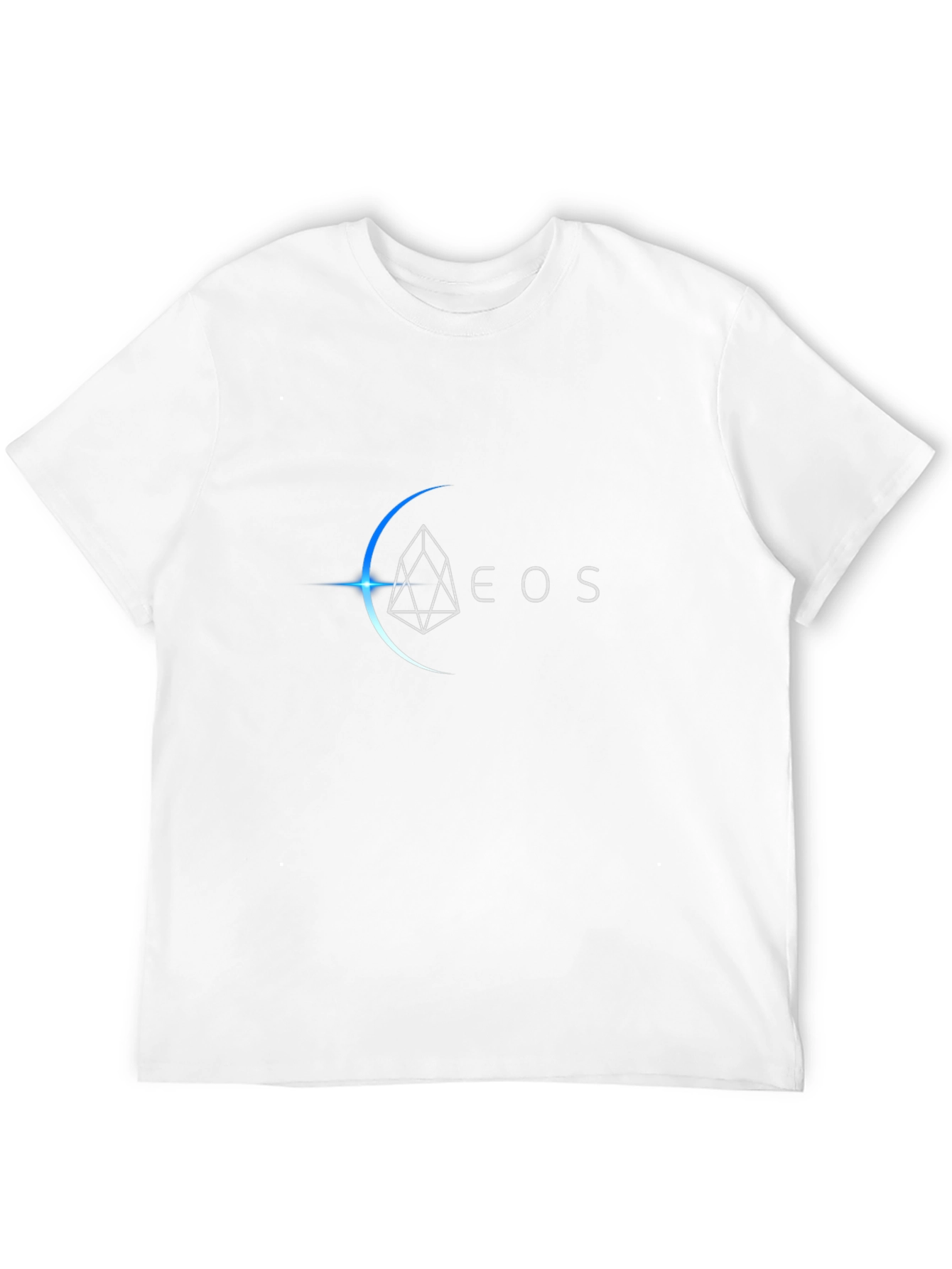 EOS Crypto Black T-Shirt - Blockchain Design