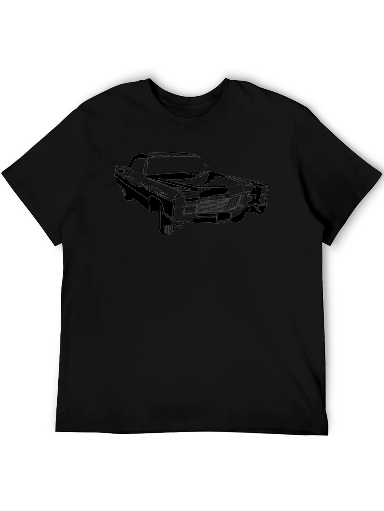 Classic Car Graphic Tee - Black