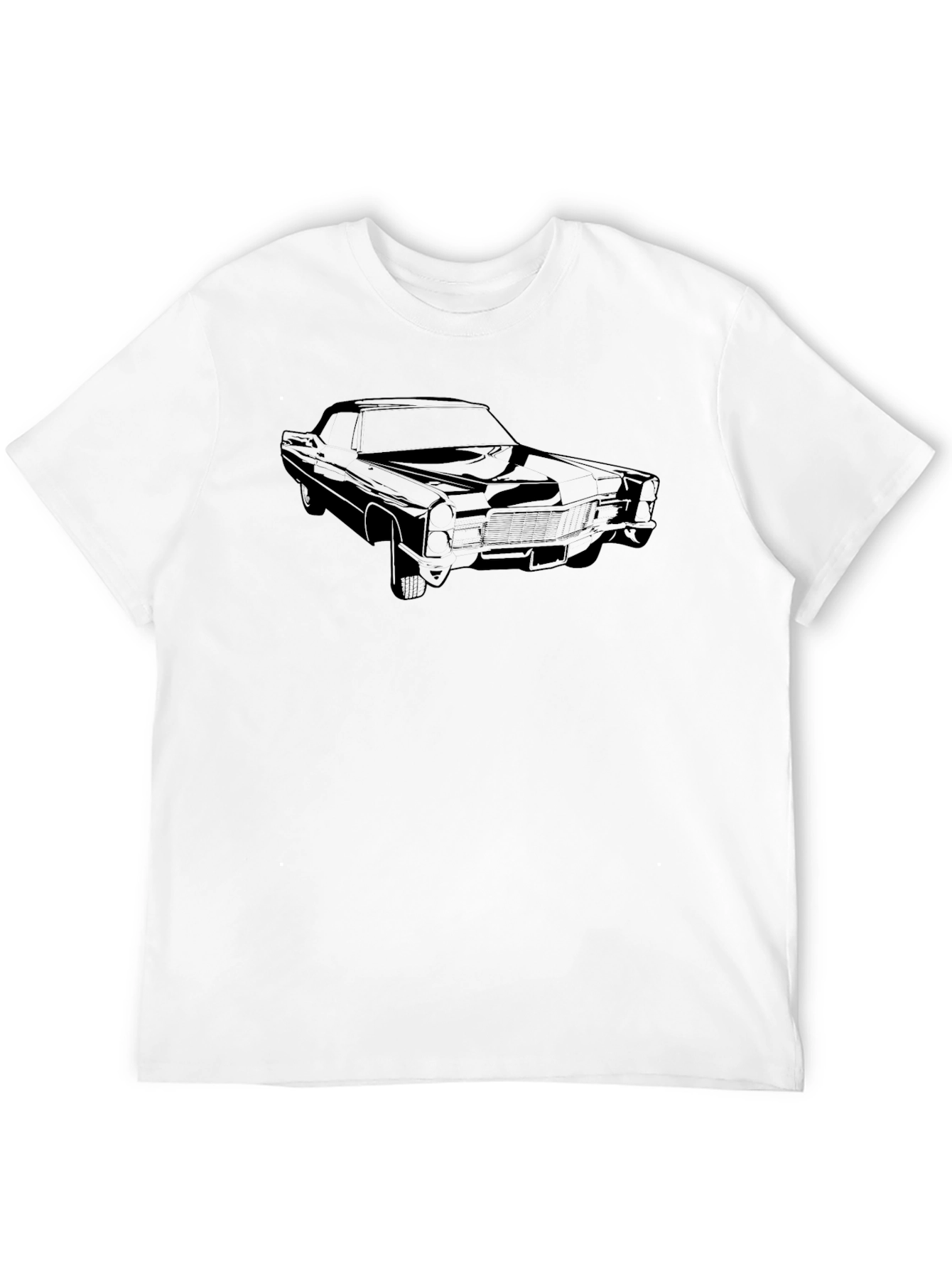Classic Car Graphic Tee - Black