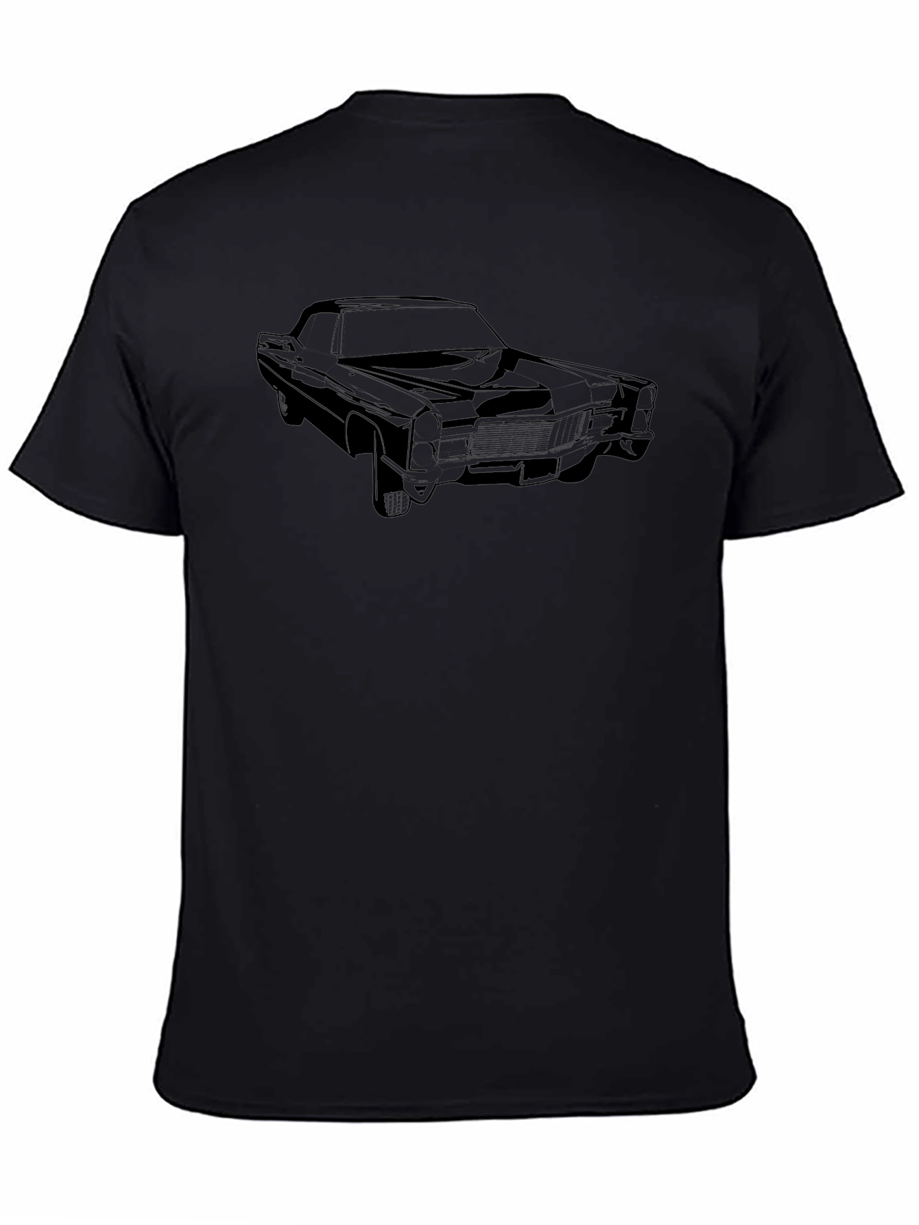 Classic Car Graphic Tee - Black