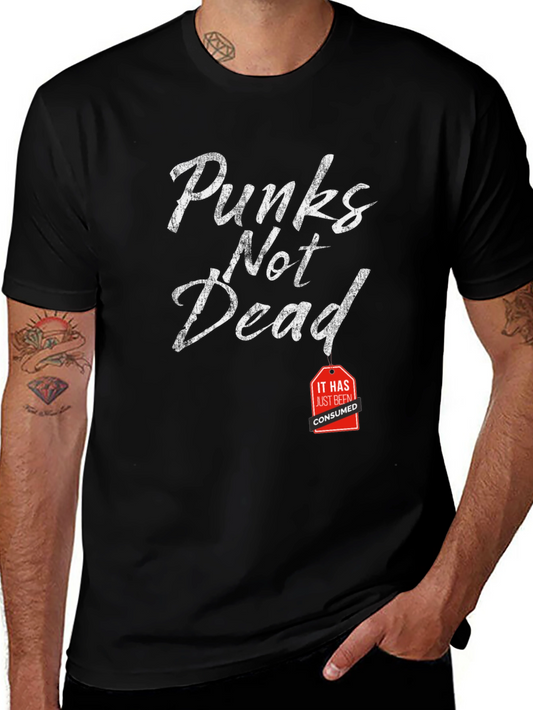 Punkns Not Dead Funny Graphic Tee