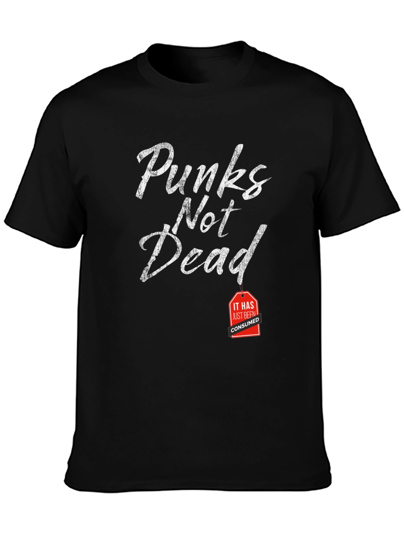 Punkns Not Dead Funny Graphic Tee