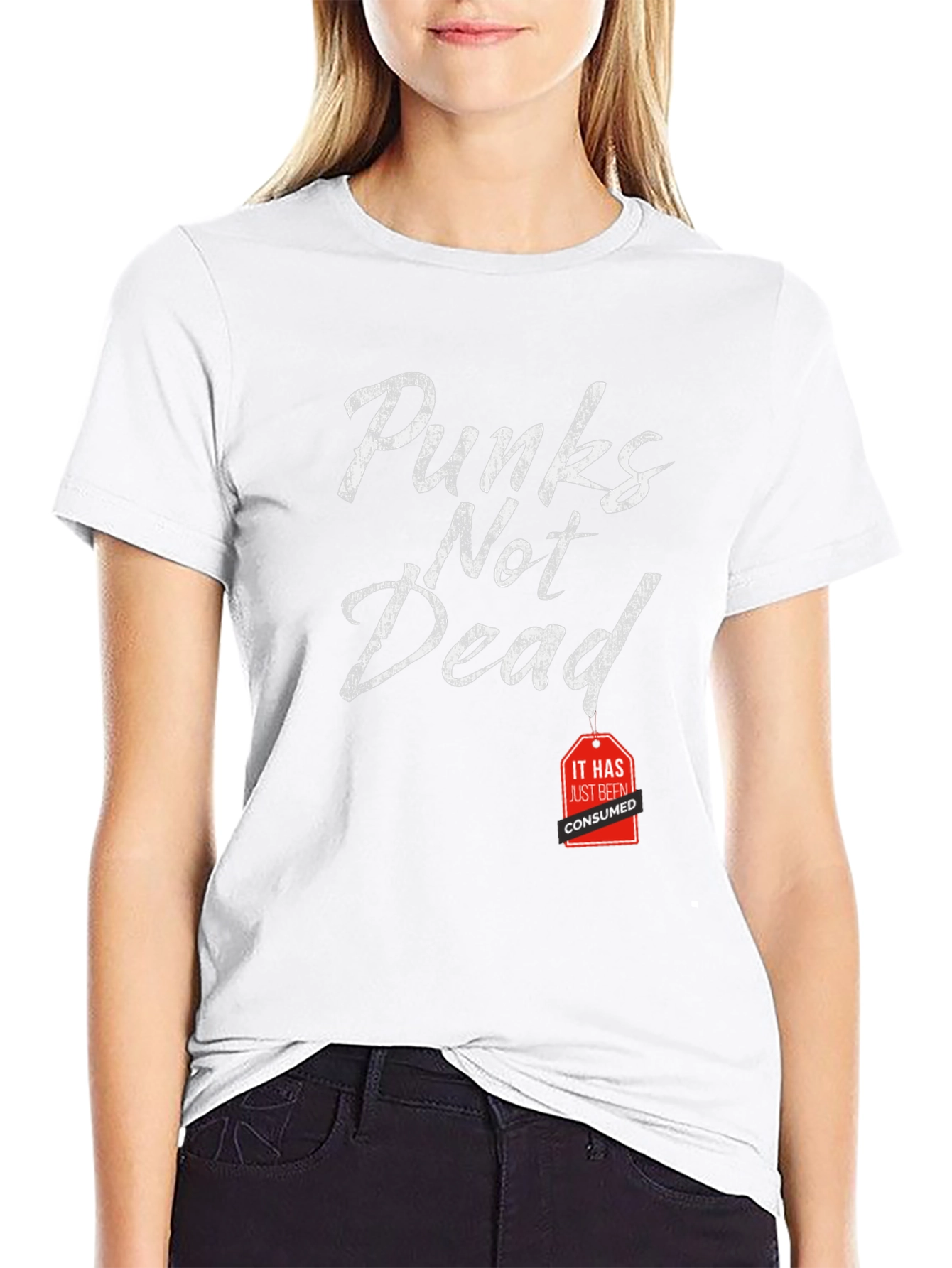 Punkns Not Dead Funny Graphic Tee