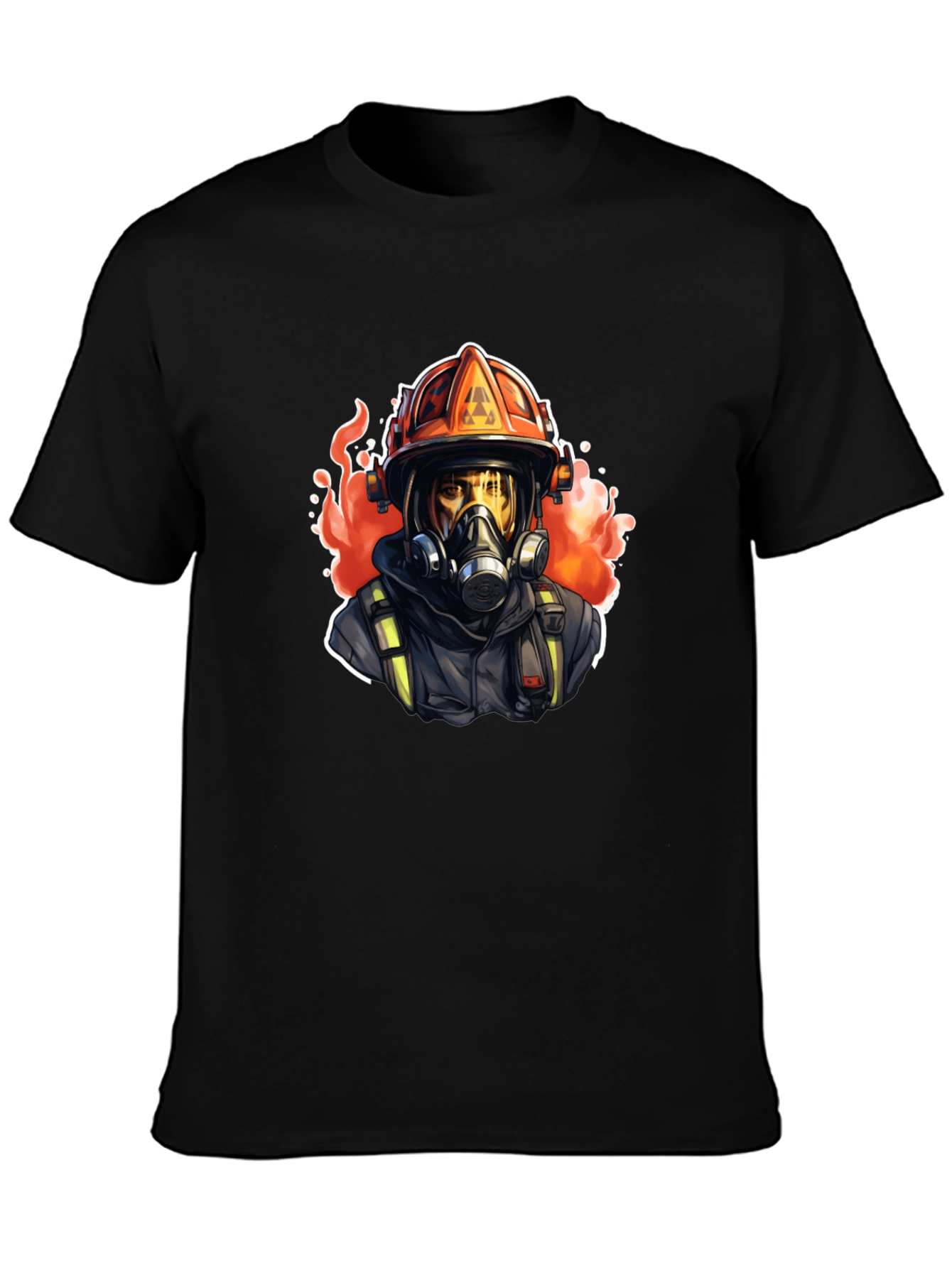Firefighter Graphic Tee - Heroic Design