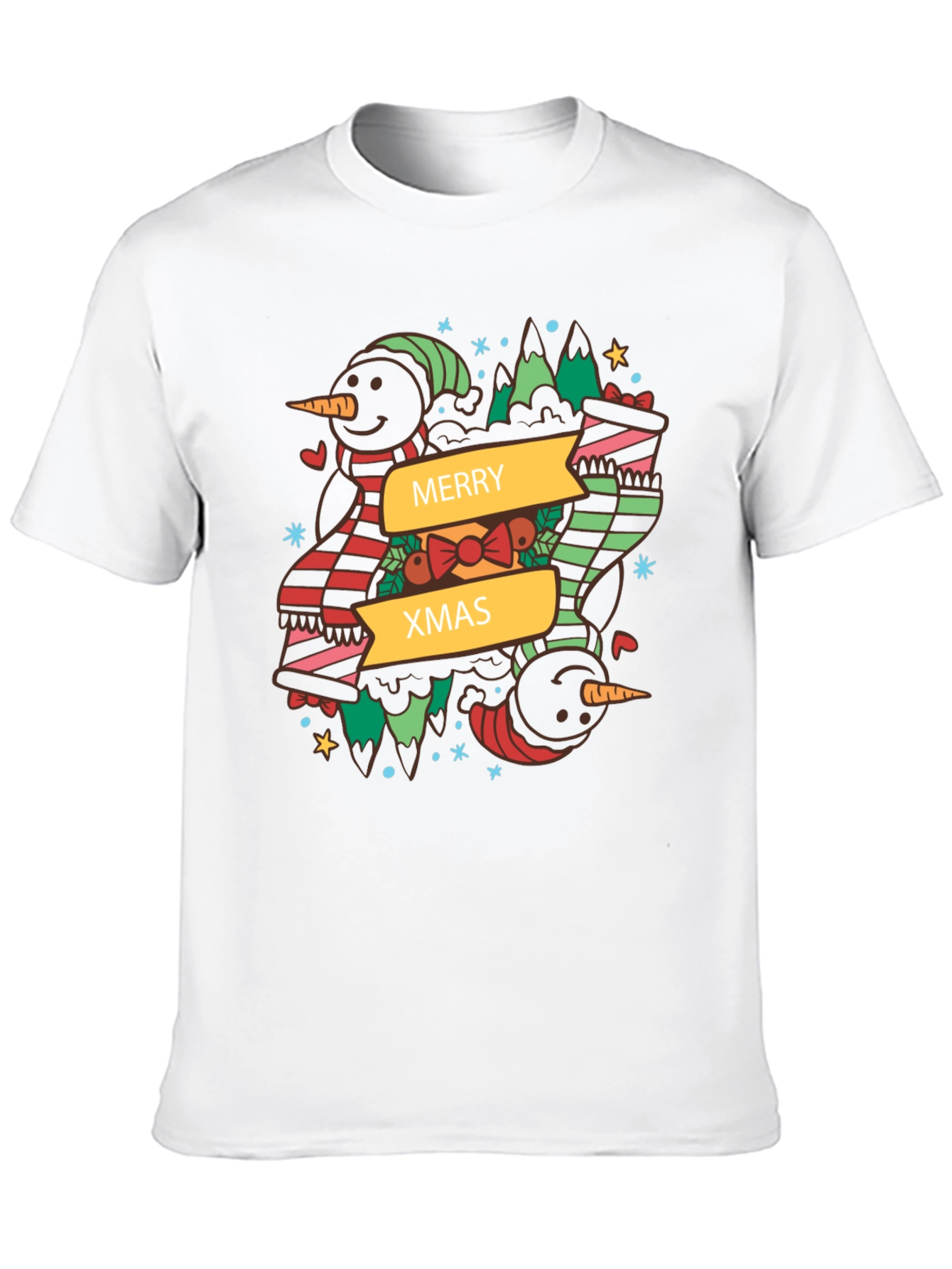 Merry Xmas Snowman T-Shirt