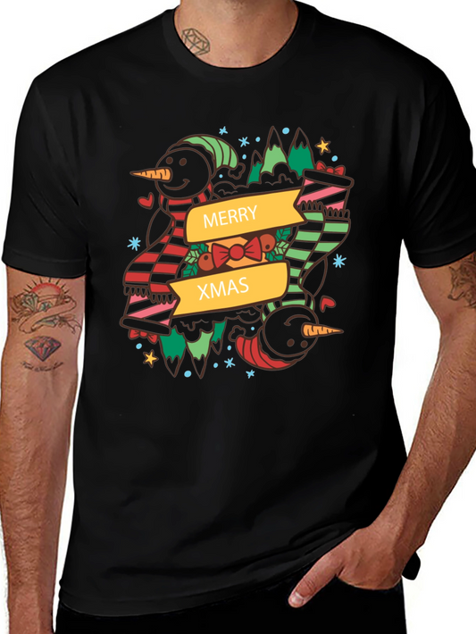 Merry Xmas Snowman T-Shirt