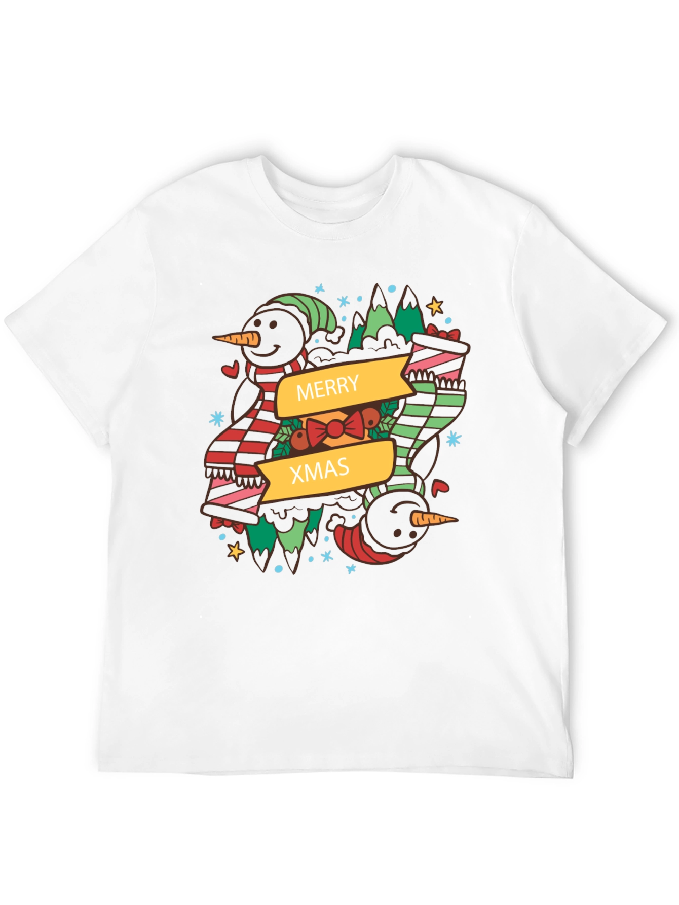 Merry Xmas Snowman T-Shirt