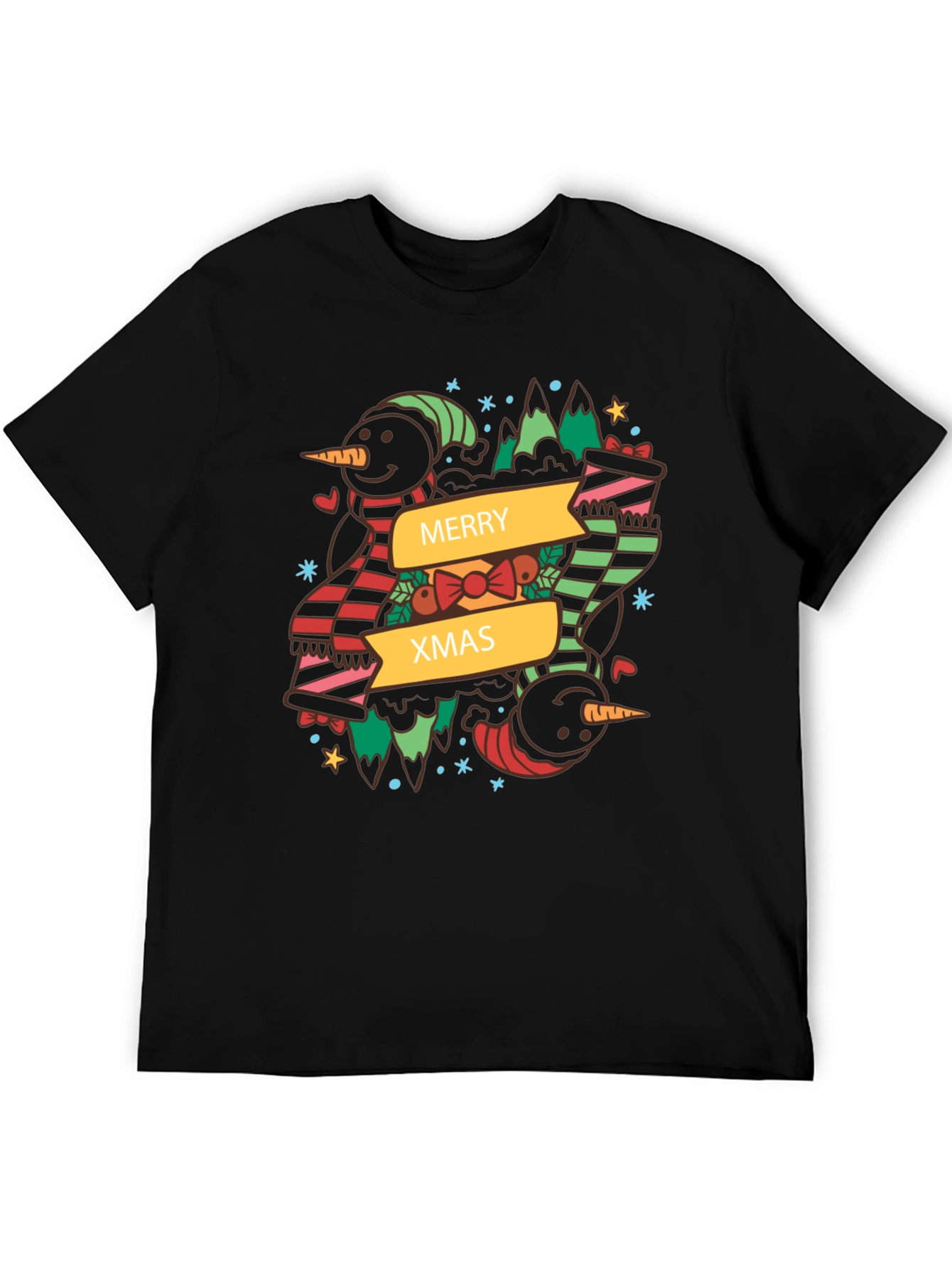 Merry Xmas Snowman T-Shirt
