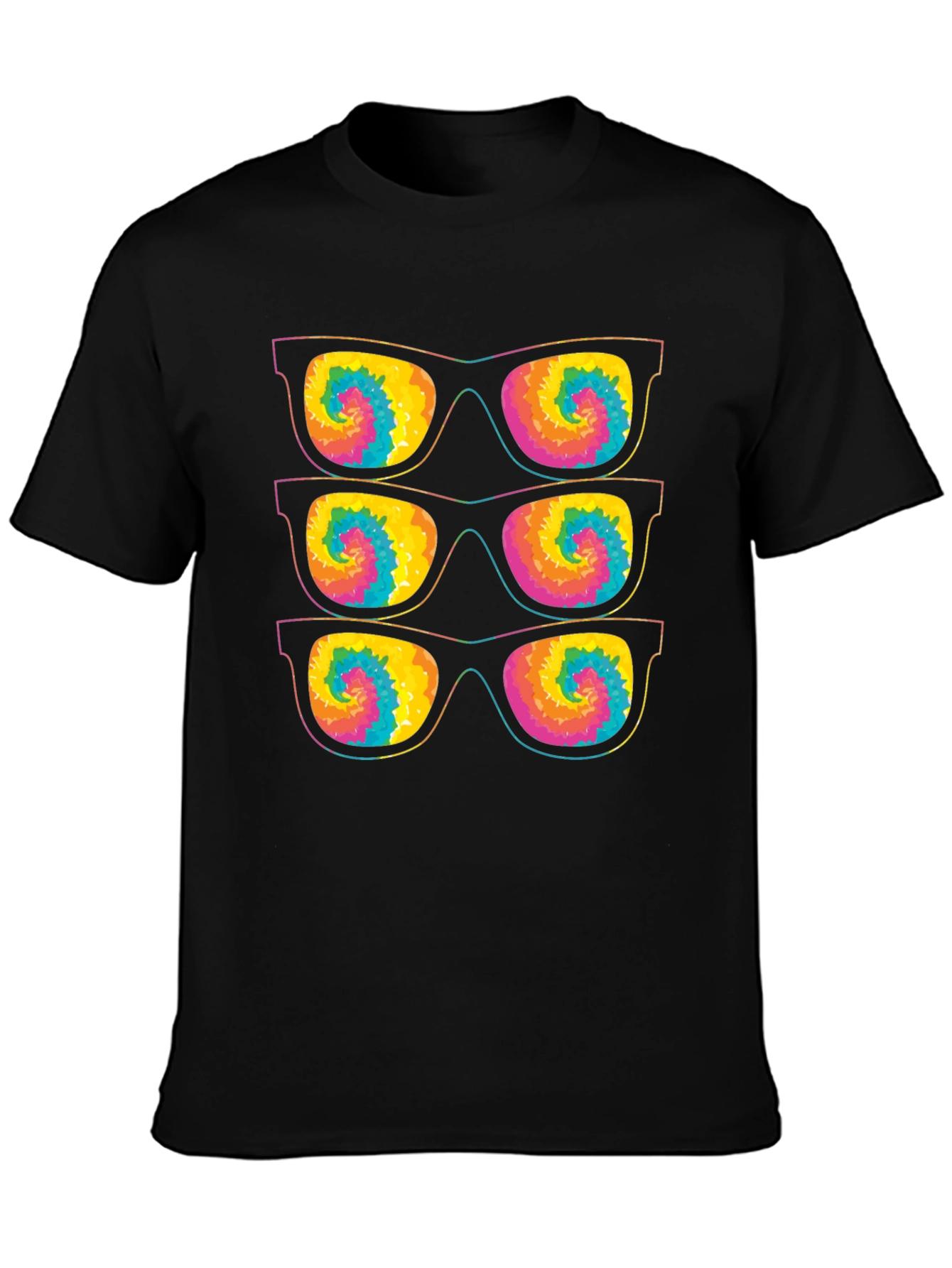 Retro Tie-Dye Sunglasses T-Shirt