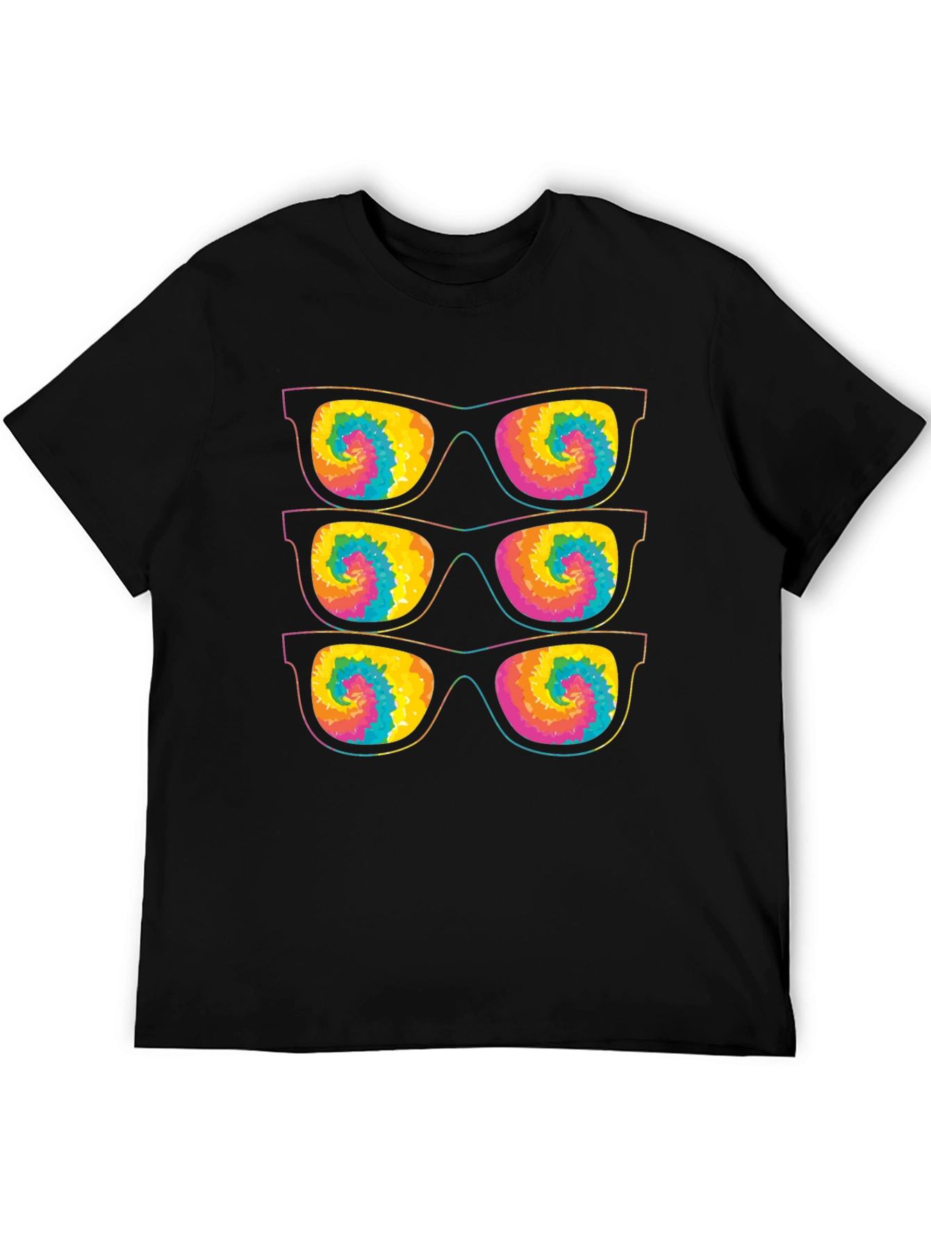 Retro Tie-Dye Sunglasses T-Shirt