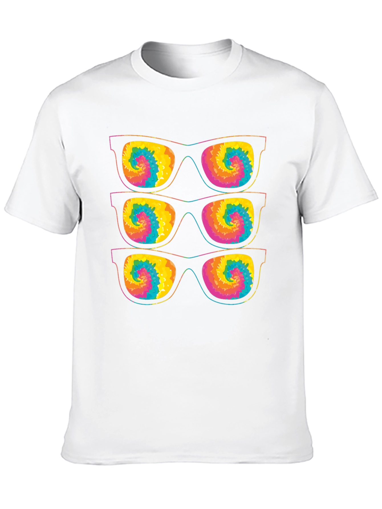Retro Tie-Dye Sunglasses T-Shirt