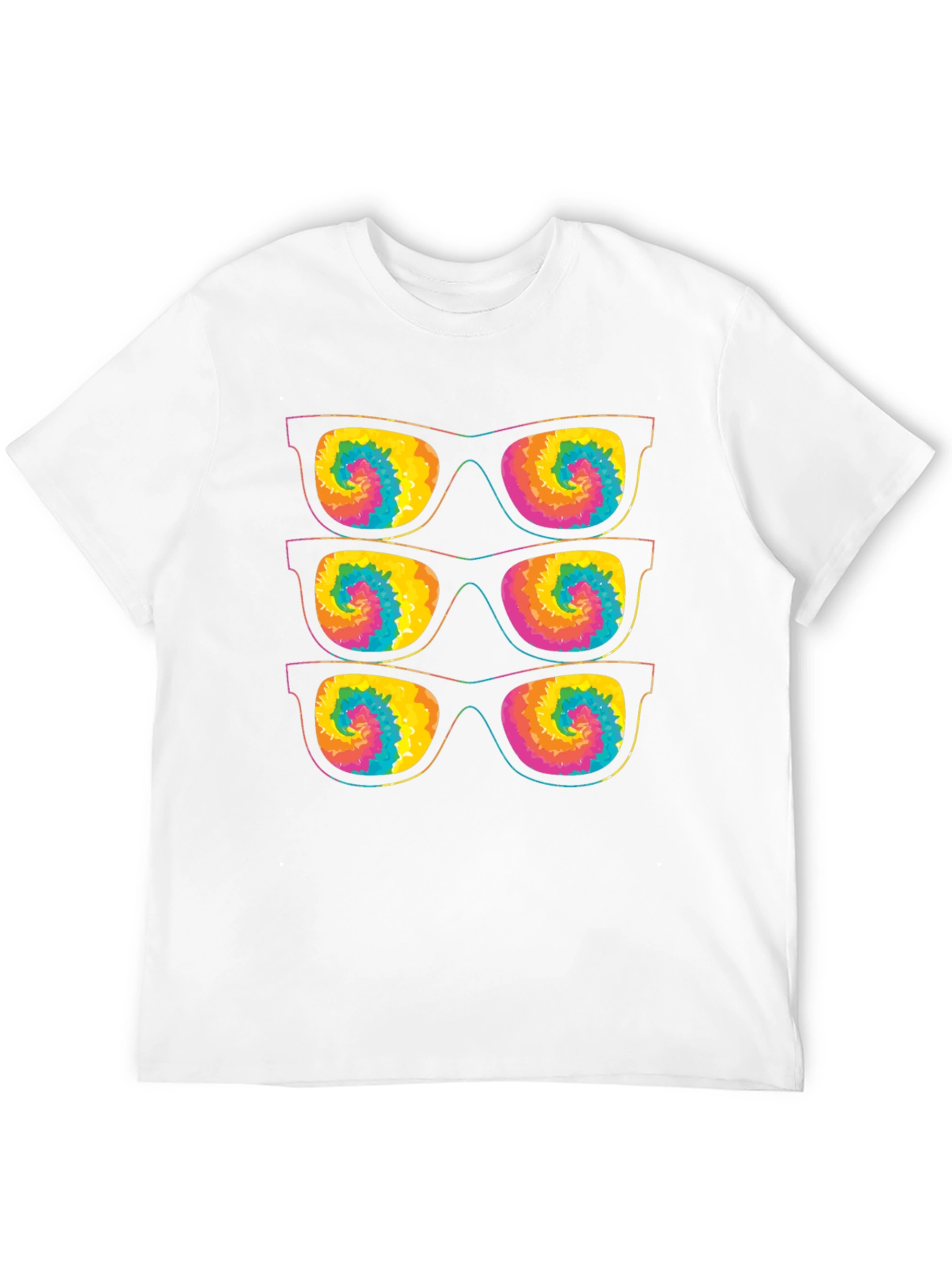 Retro Tie-Dye Sunglasses T-Shirt