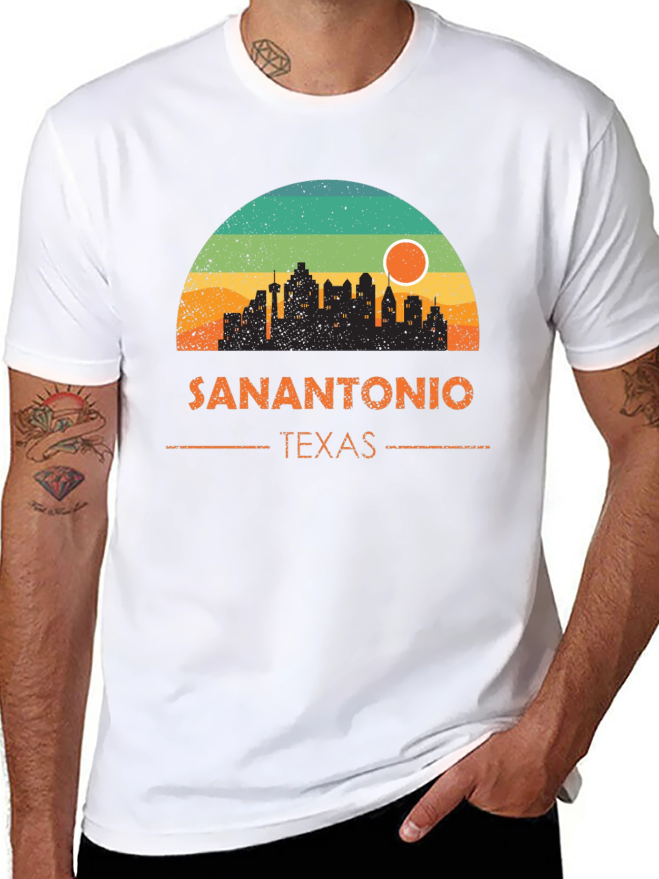 San Antonio Texas Graphic T-Shirt
