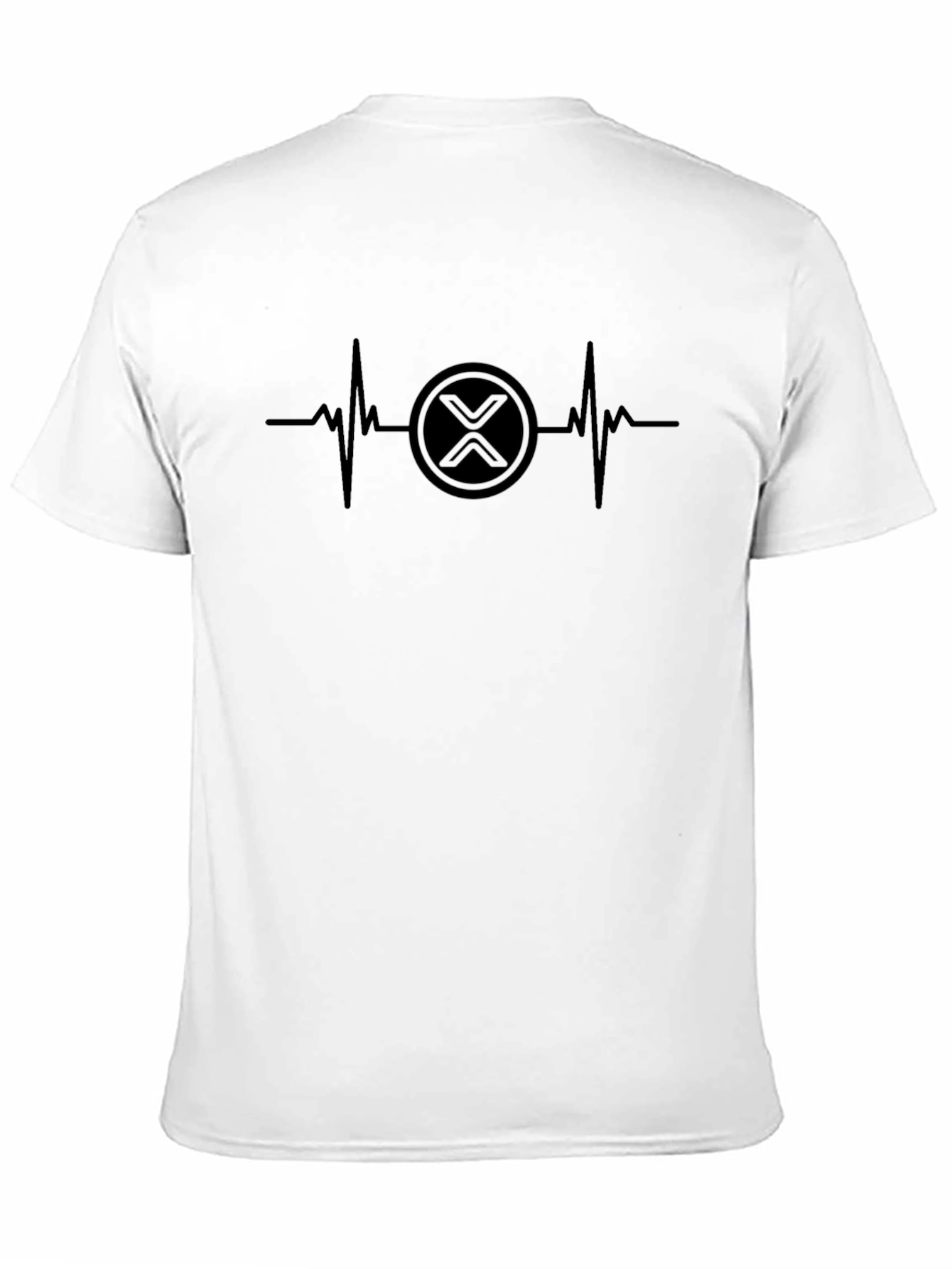 XRP Heartbeat T-Shirt - Crypto Enthusiast Tee