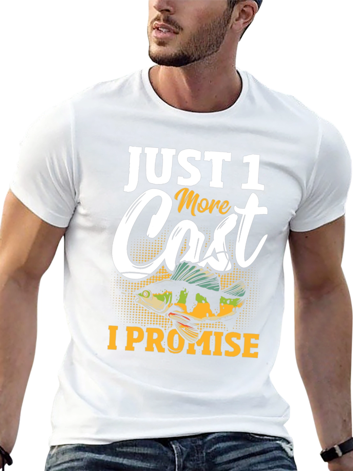 Fishing T-Shirt - Just One More Cast