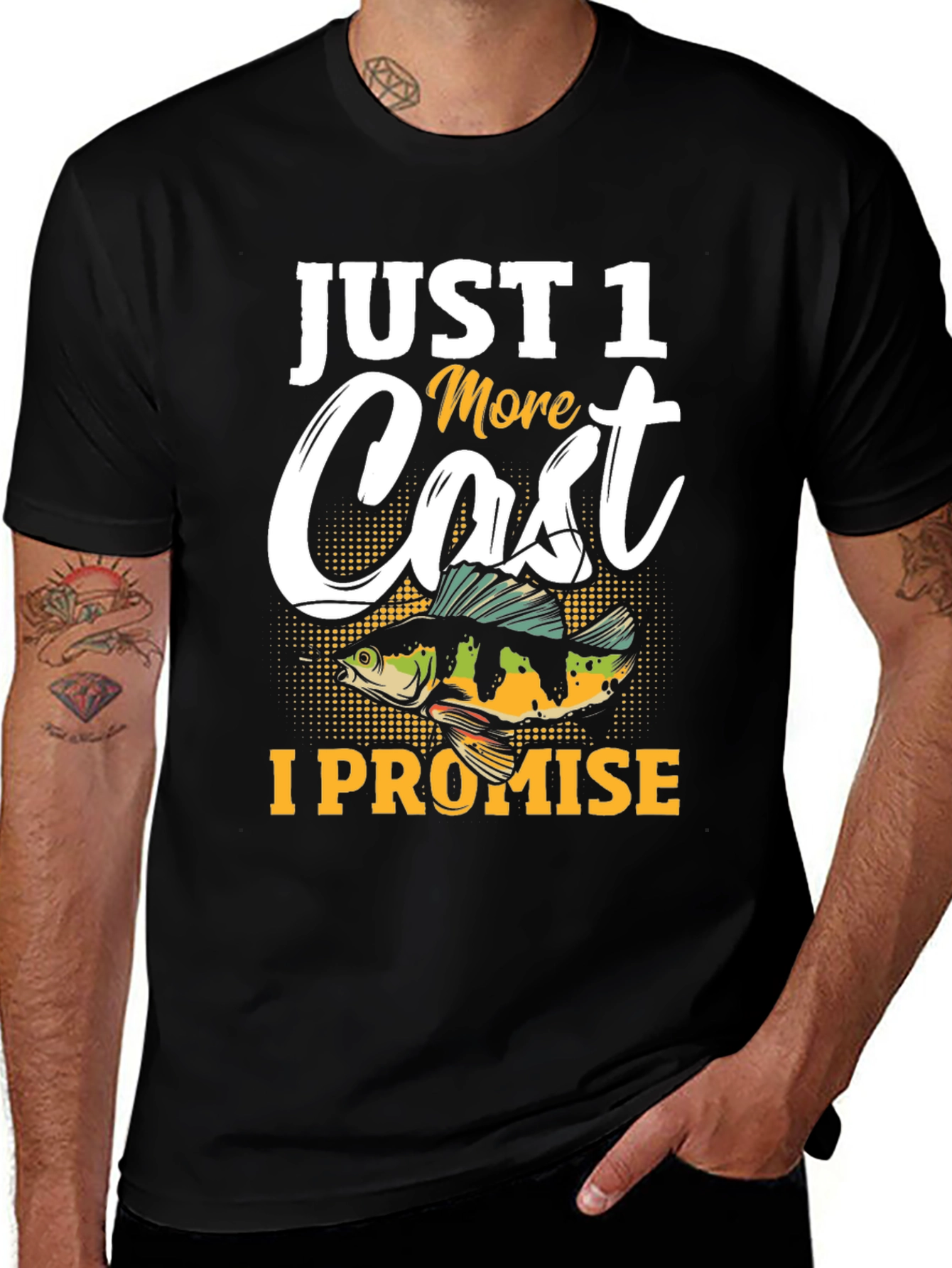 Fishing T-Shirt - Just One More Cast