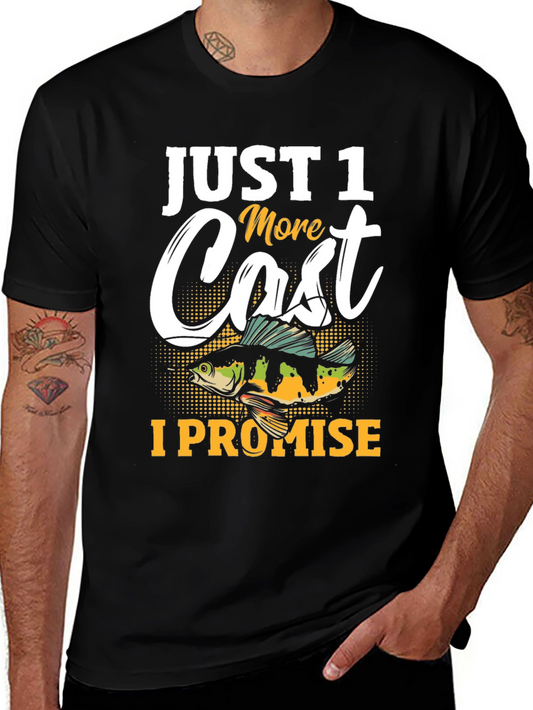 Fishing T-Shirt - Just One More Cast