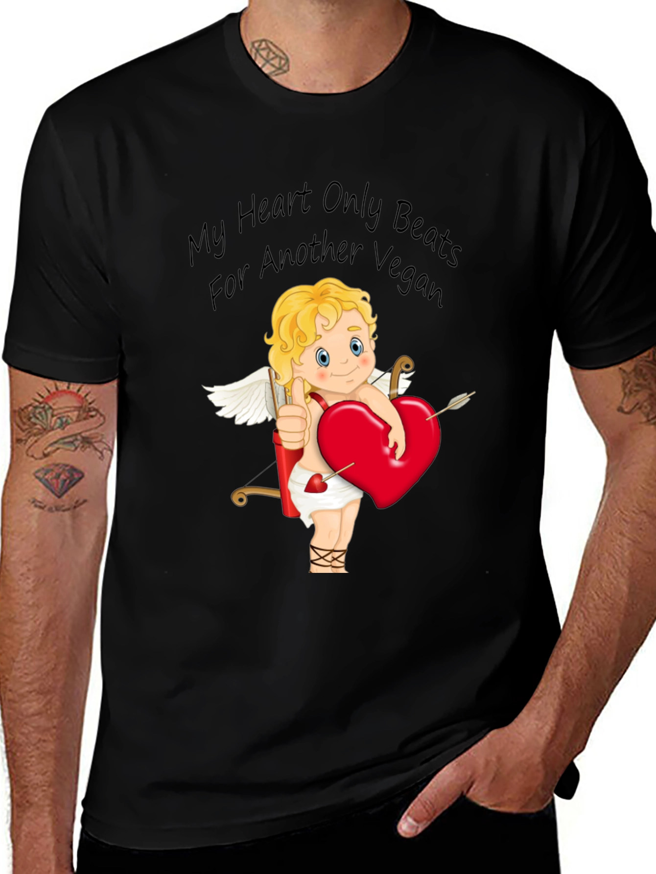 Vegan Valentines Day T-Shirt