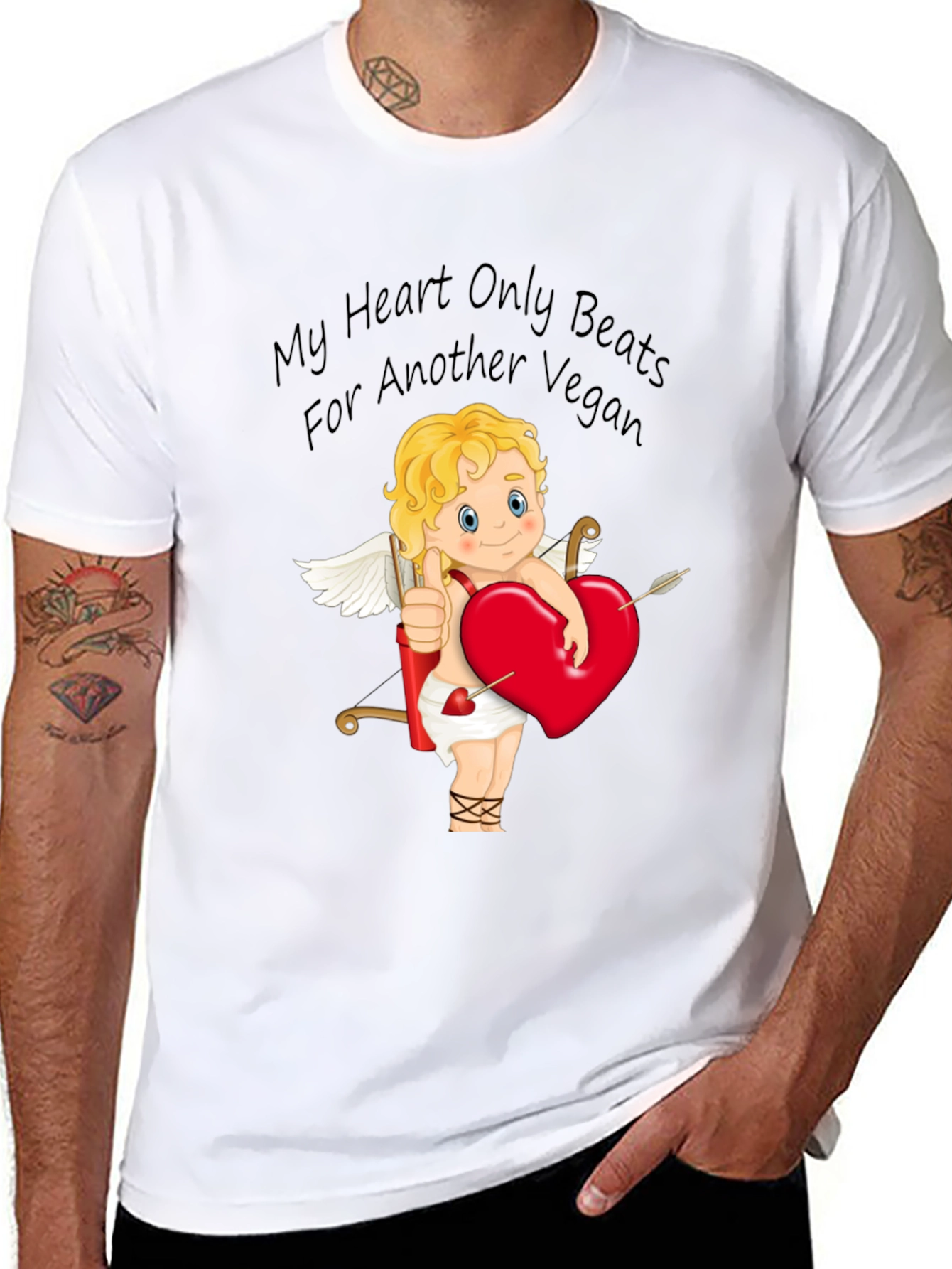 Vegan Valentines Day T-Shirt