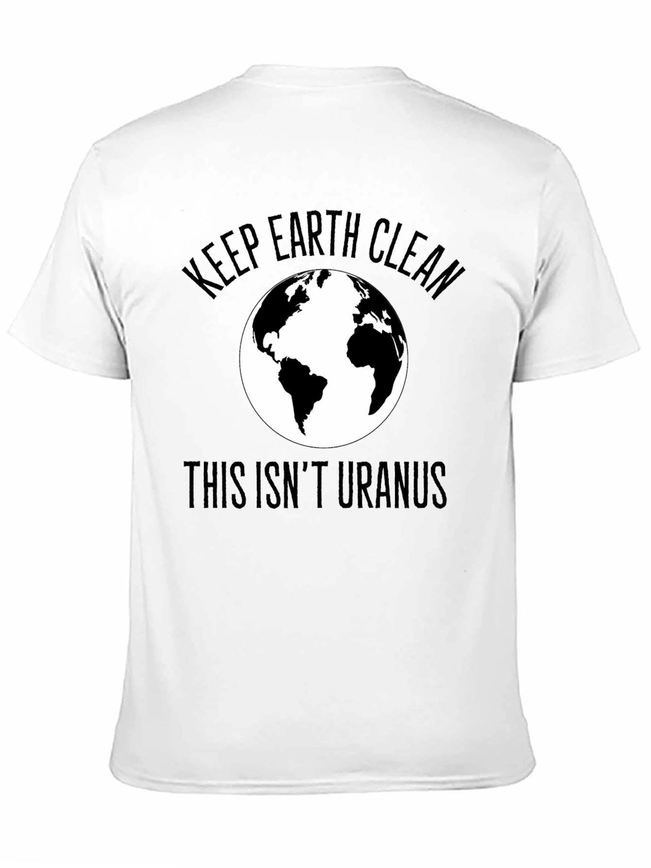 Keep Earth Clean T-Shirt - Black