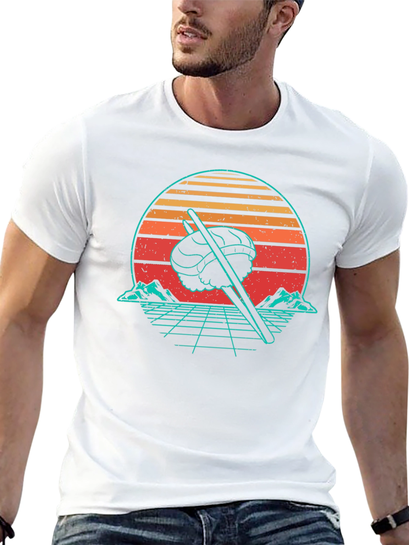 Retro Sushi T-Shirt