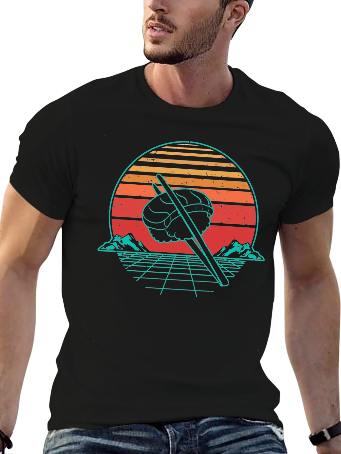 Retro Sushi T-Shirt