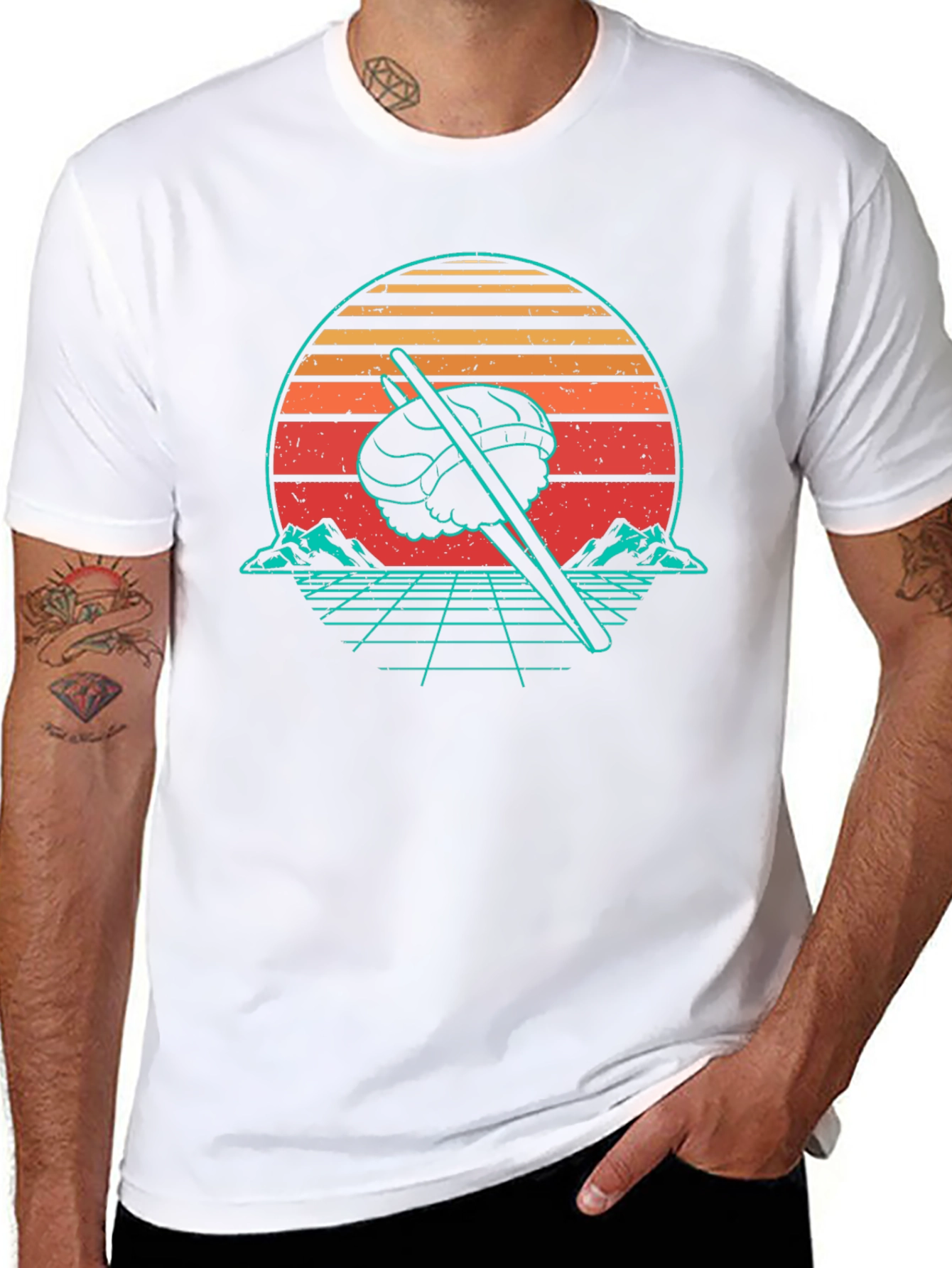 Retro Sushi T-Shirt