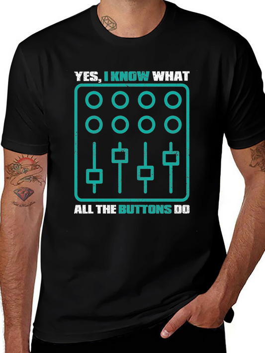 DJ Mixer Graphic T-Shirt
