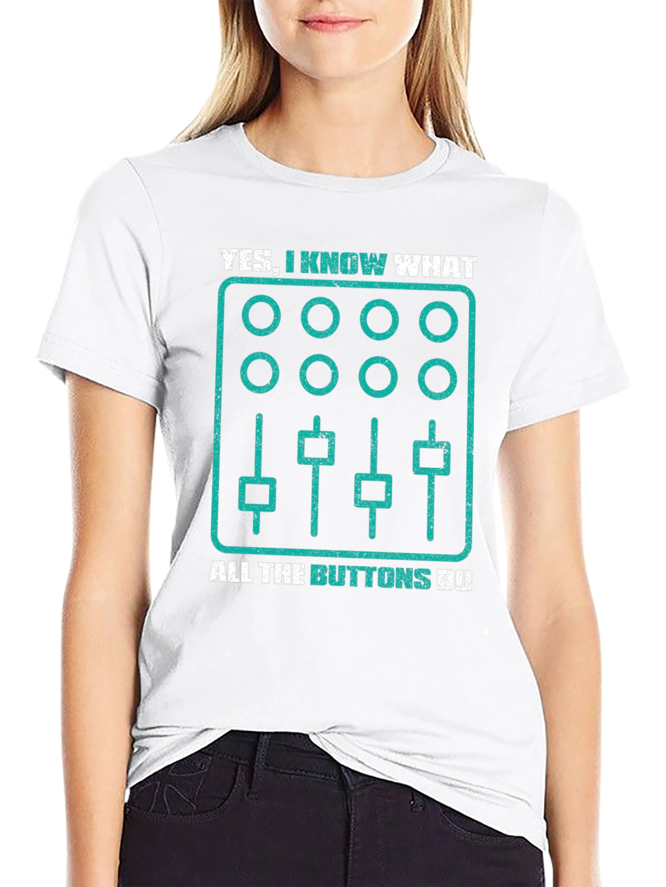 DJ Mixer Graphic T-Shirt