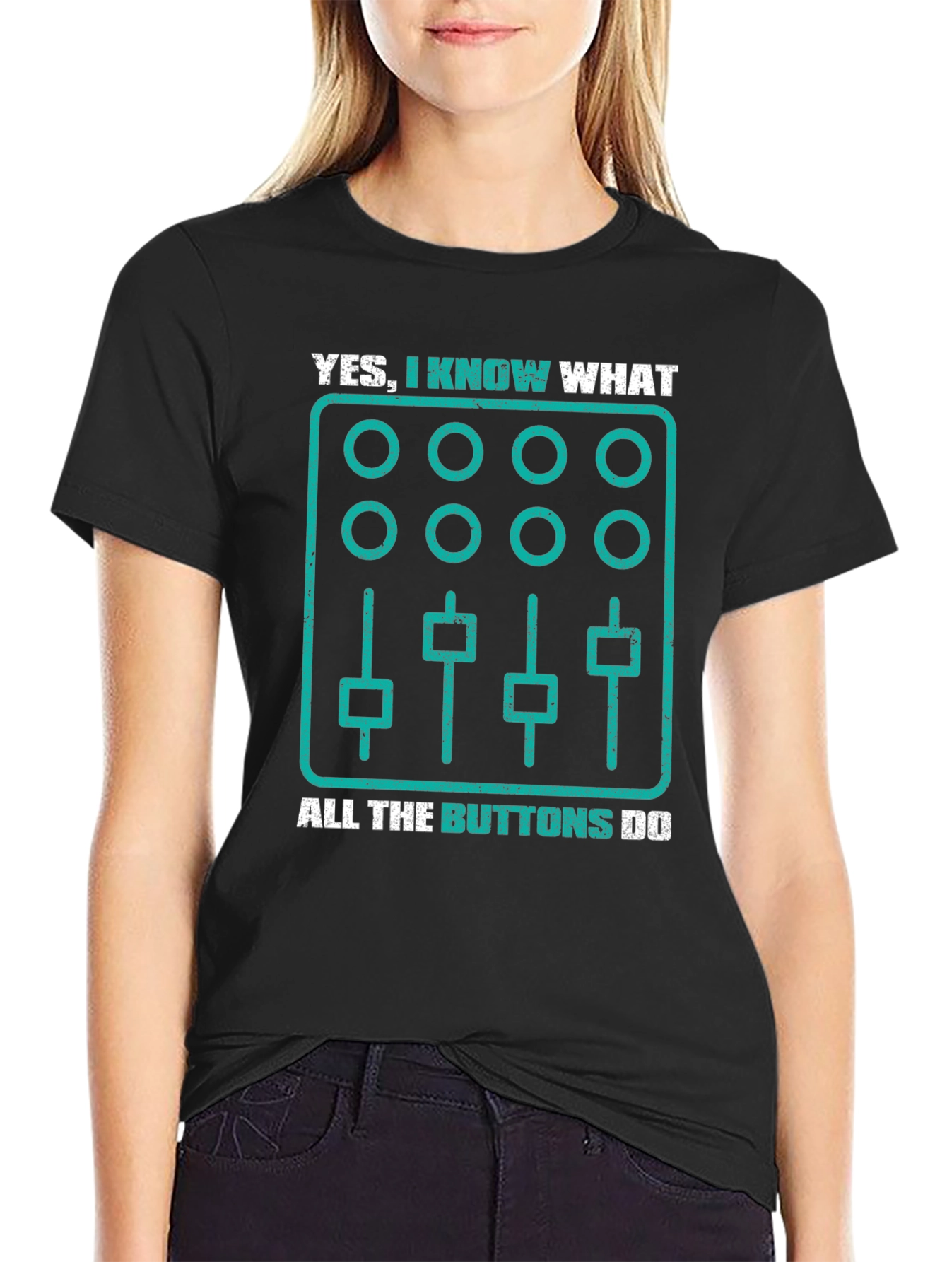 DJ Mixer Graphic T-Shirt