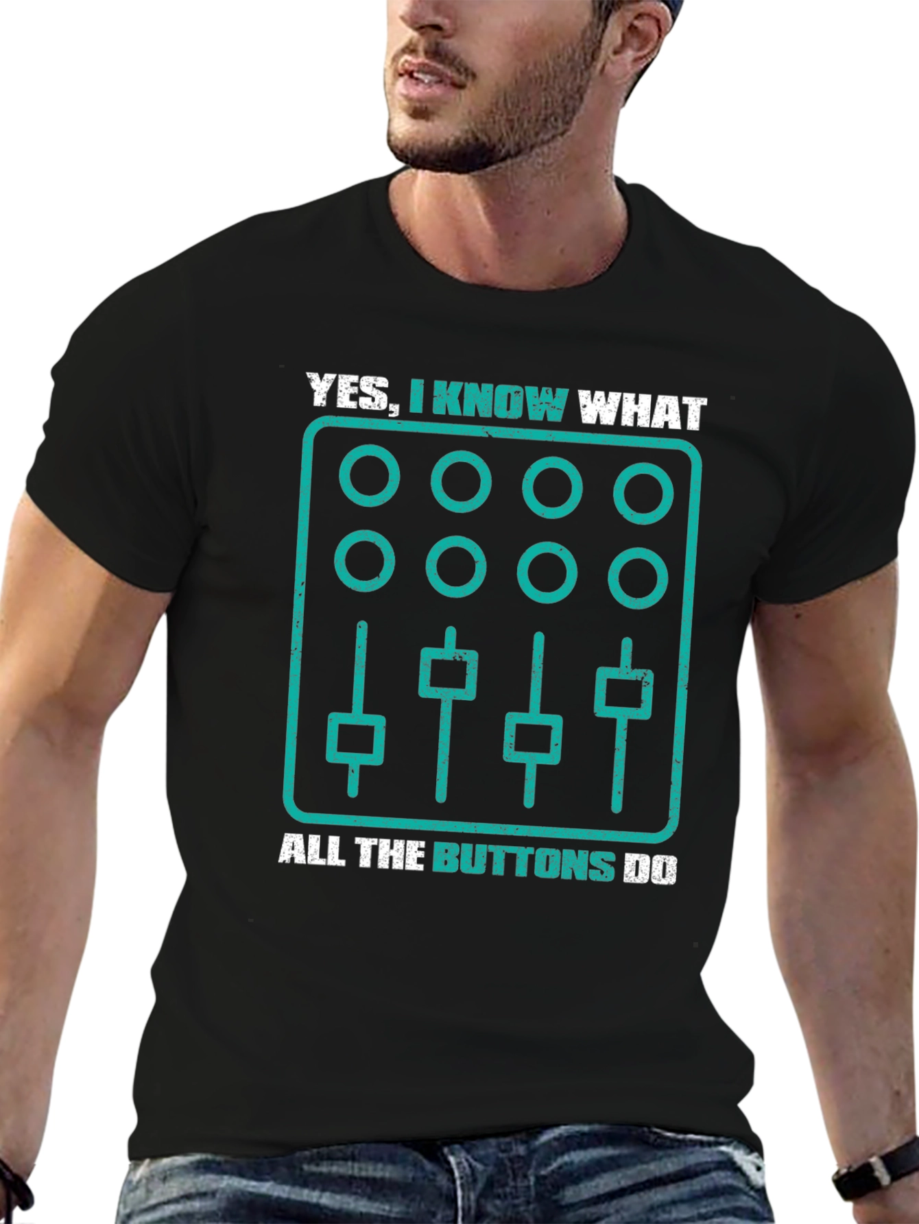 DJ Mixer Graphic T-Shirt