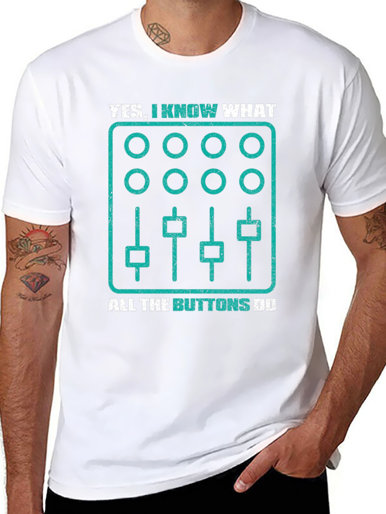 DJ Mixer Graphic T-Shirt