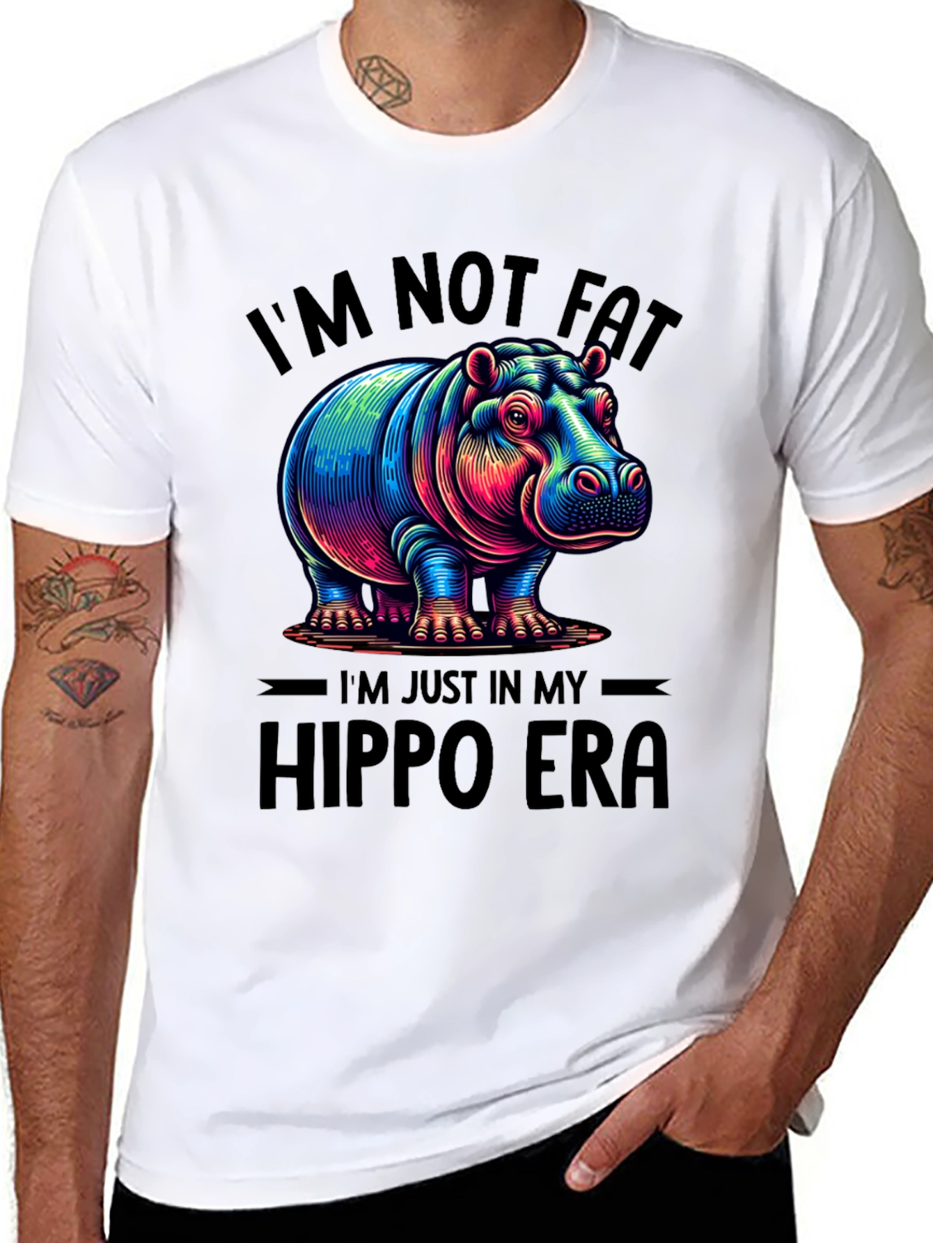 Hippo Era Graphic T-Shirt